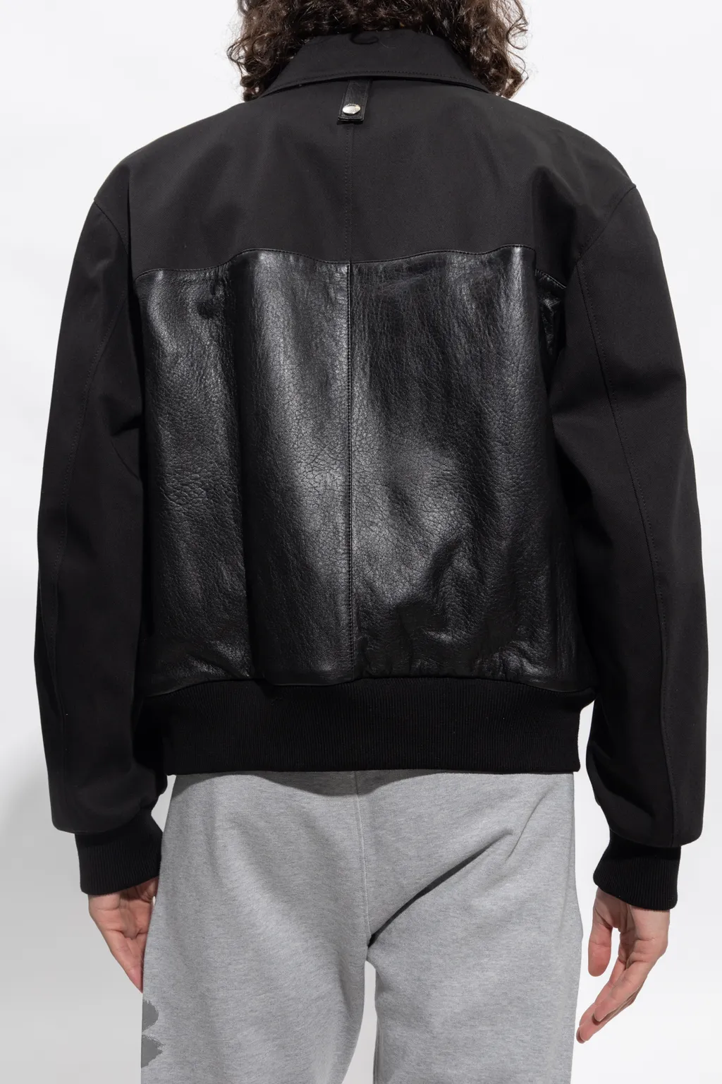Contrasted Bomber Jacket