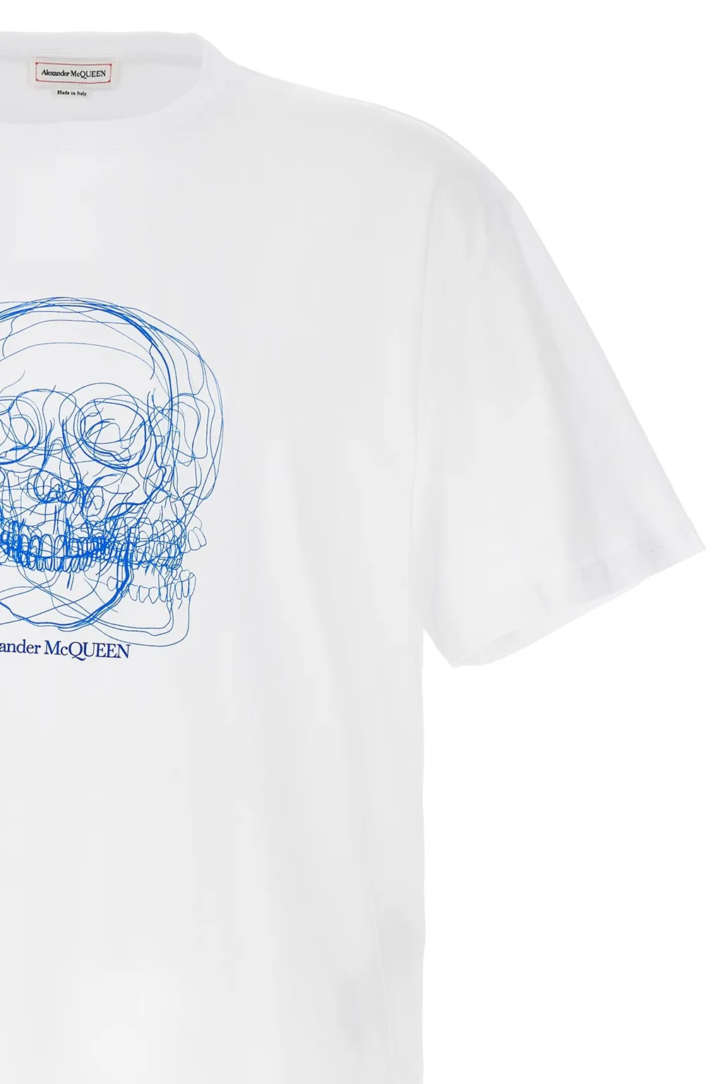 Skull Printed Crewneck T-Shirt