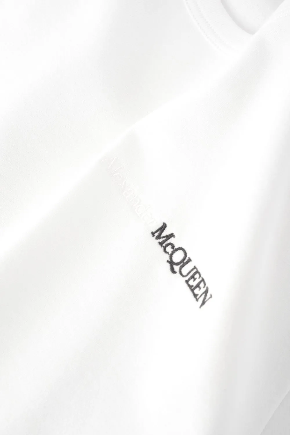 Logo Embroidered Crewneck T-Shirt