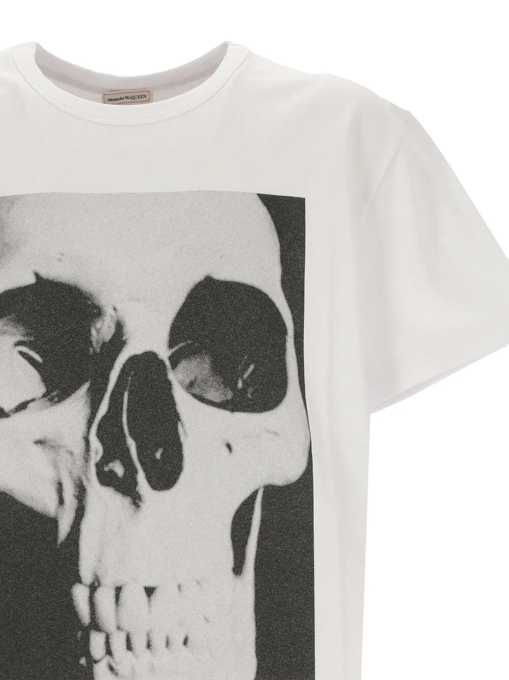 Skull Printed Crewneck T-Shirt