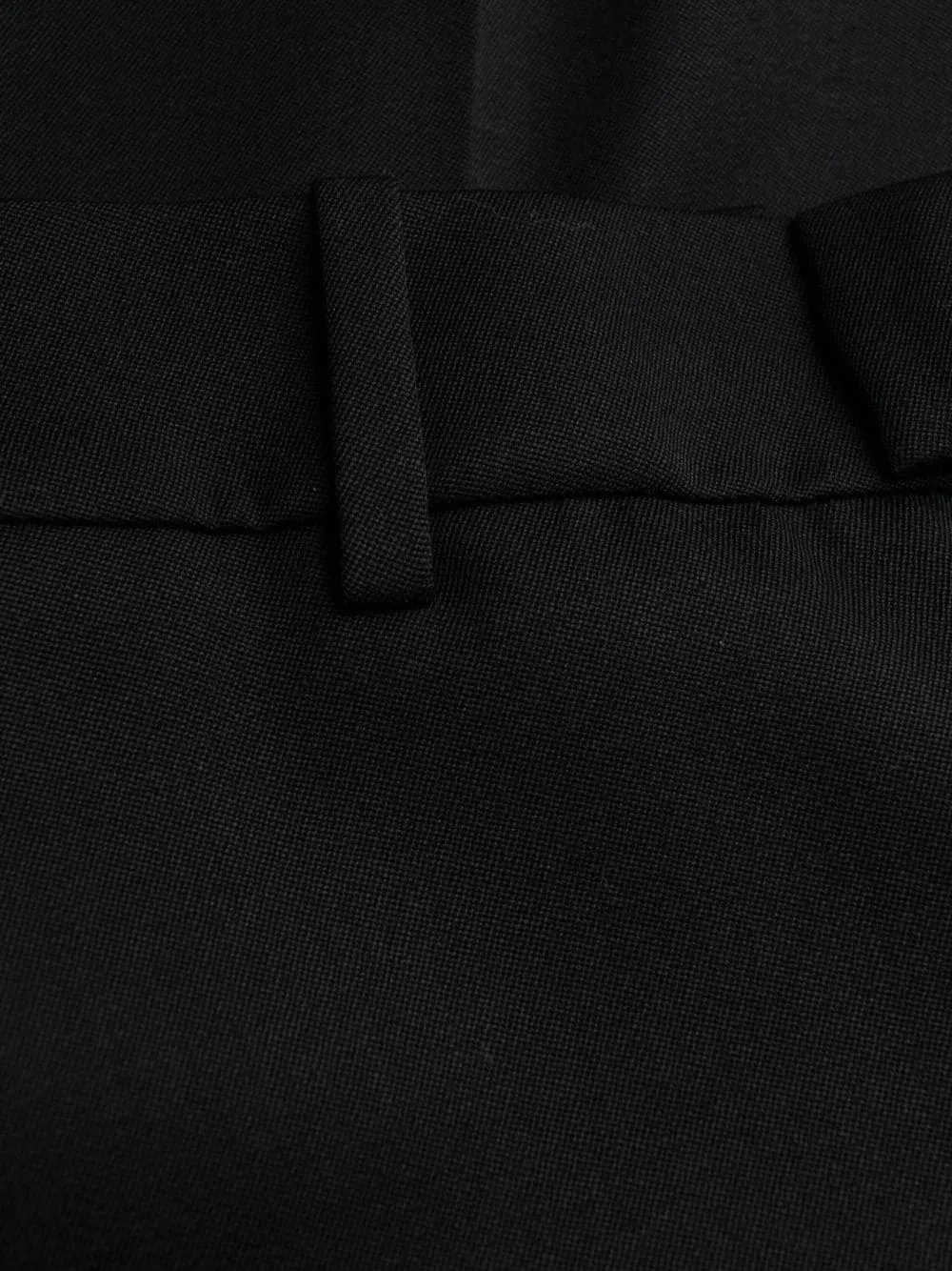 Straight-Leg Wool Trousers