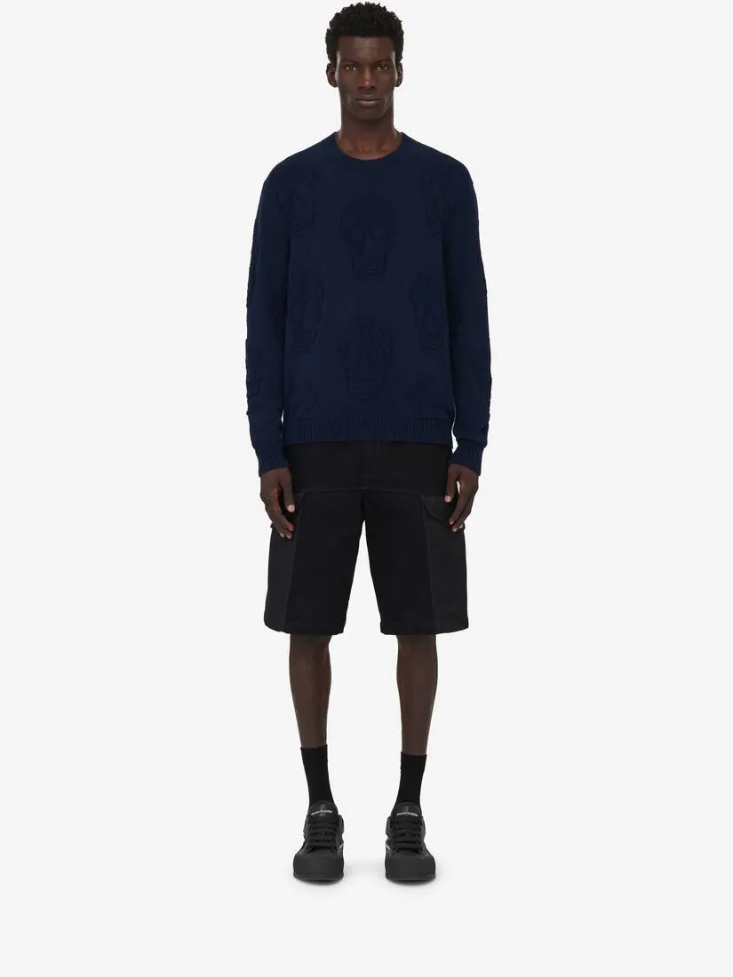 Round-Neck Long-Sleeved Sweater