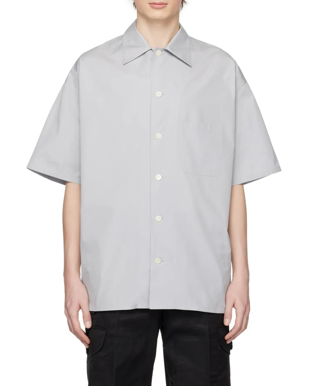 Logo Printed Buttoned Shirt