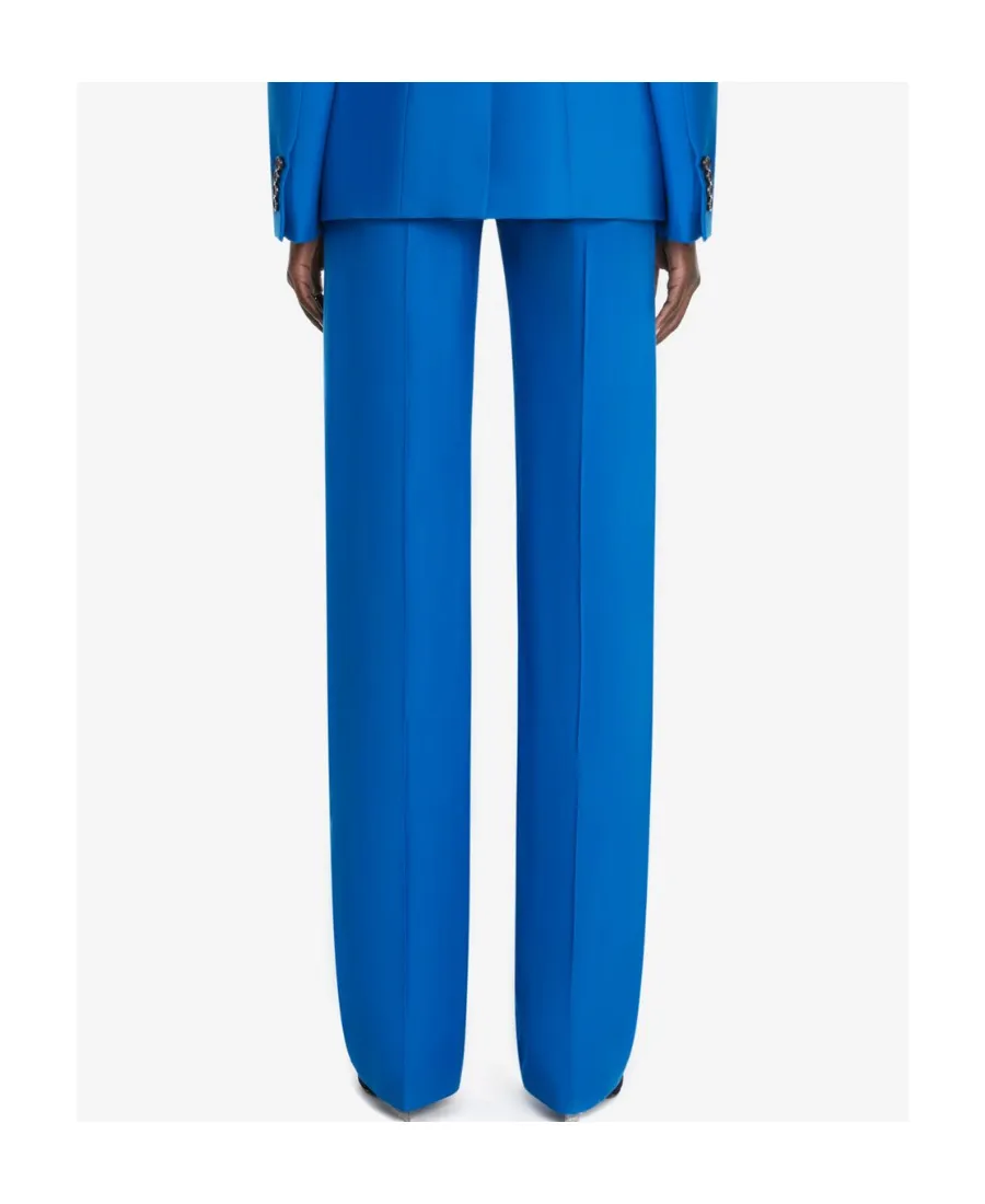 Low-Rise Wide-Leg Trousers