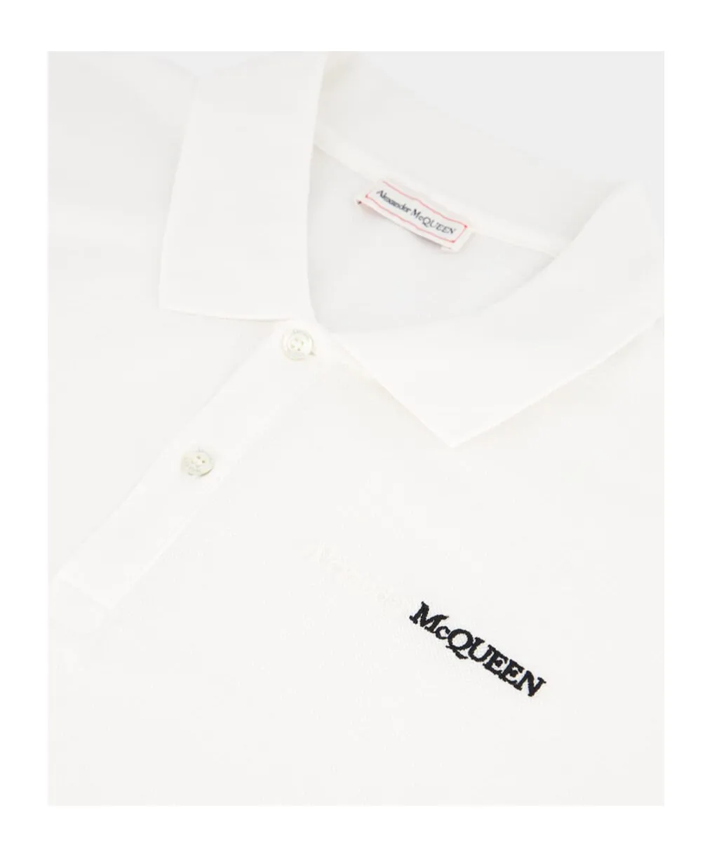 Logo Embroidered Polo Shirt