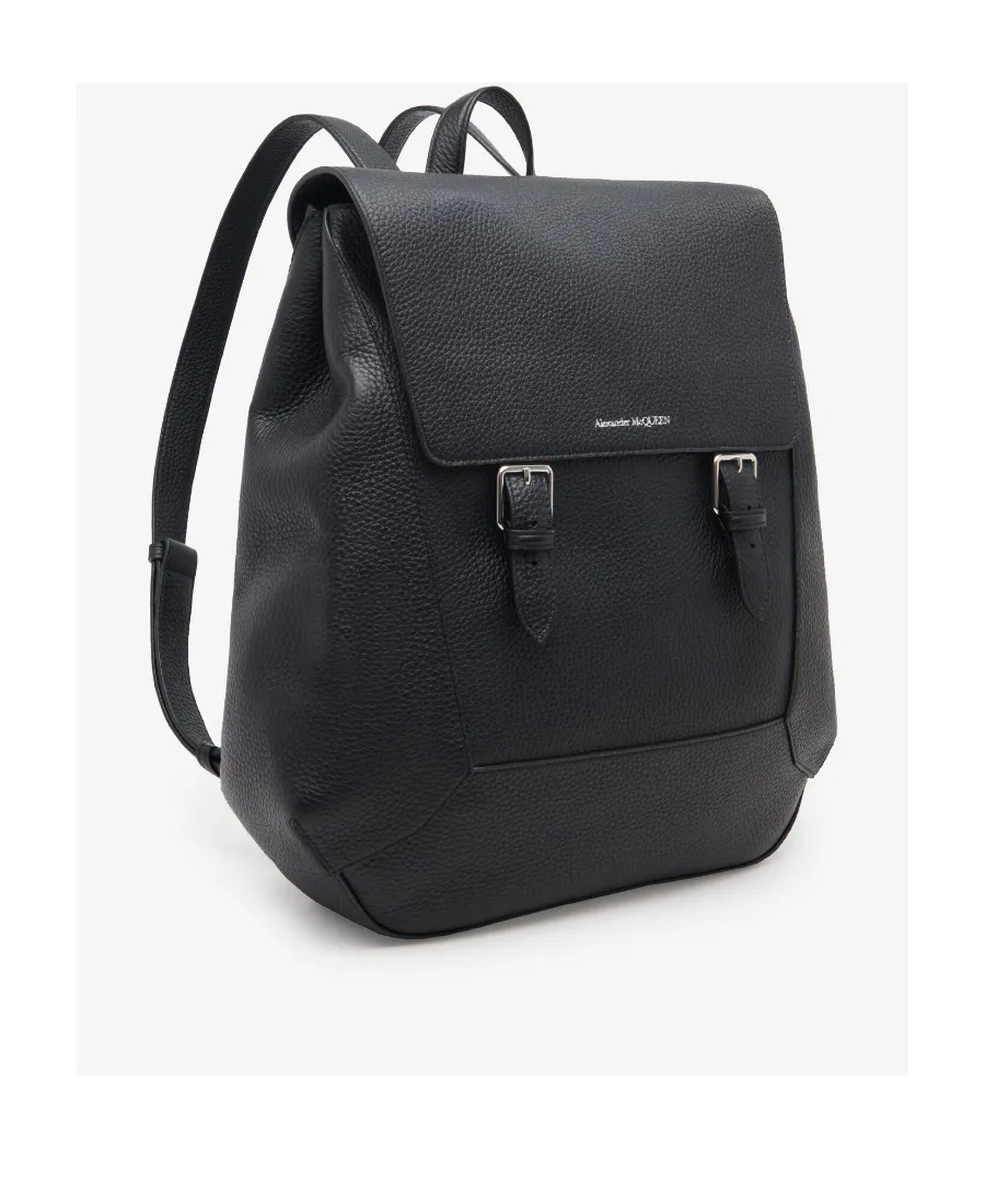 The Edge Logo-Lettering Foldover Top Backpack