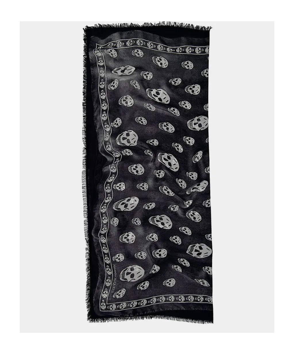 Skull Printed Scarf