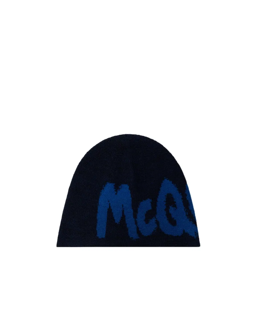 Logo Embroidered Knit Beanie