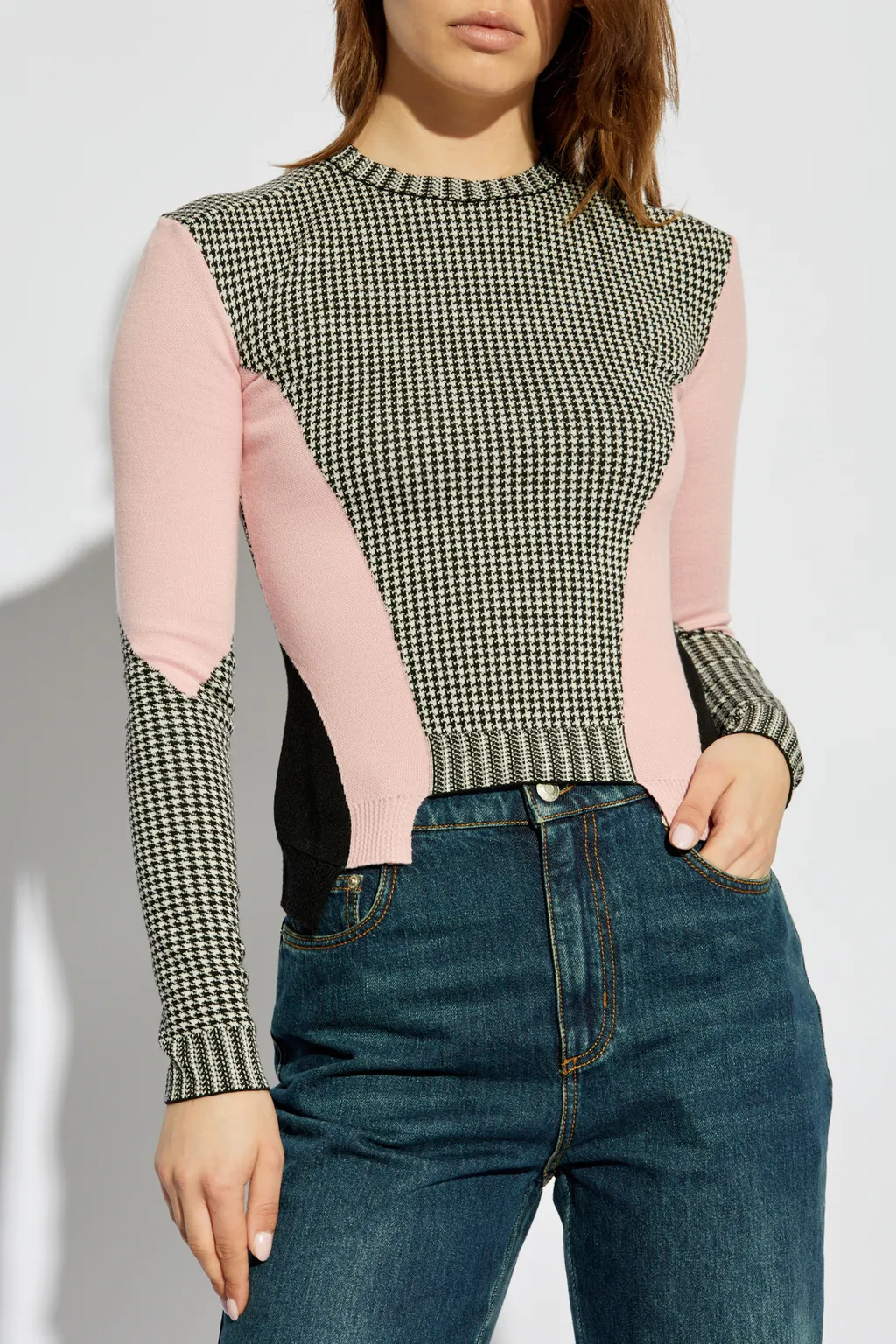 Panelled Asymmetric Jumper