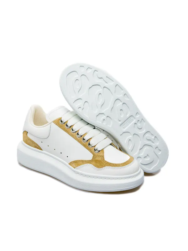 Round Toe Lace-Up Sneakers