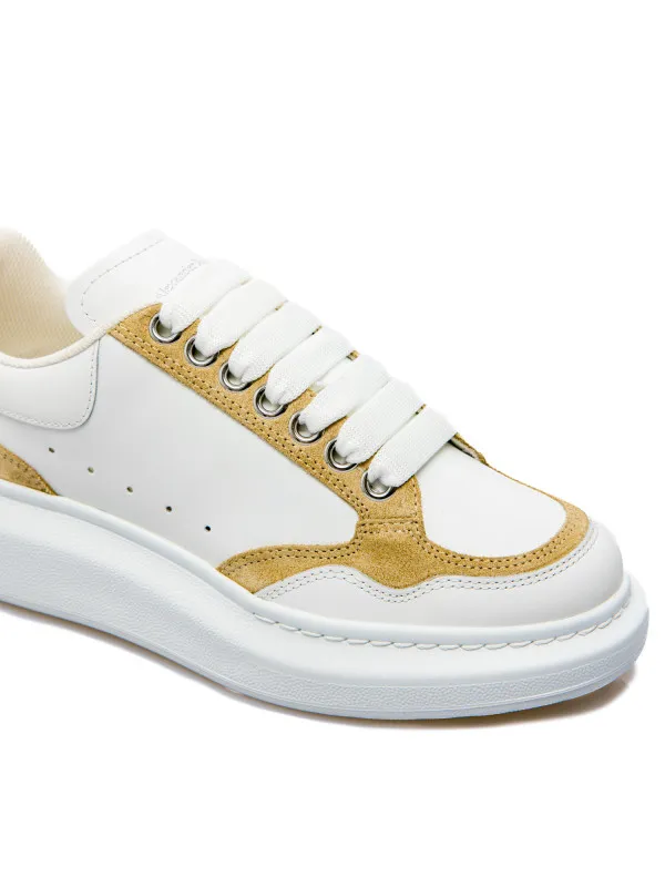 Round Toe Lace-Up Sneakers