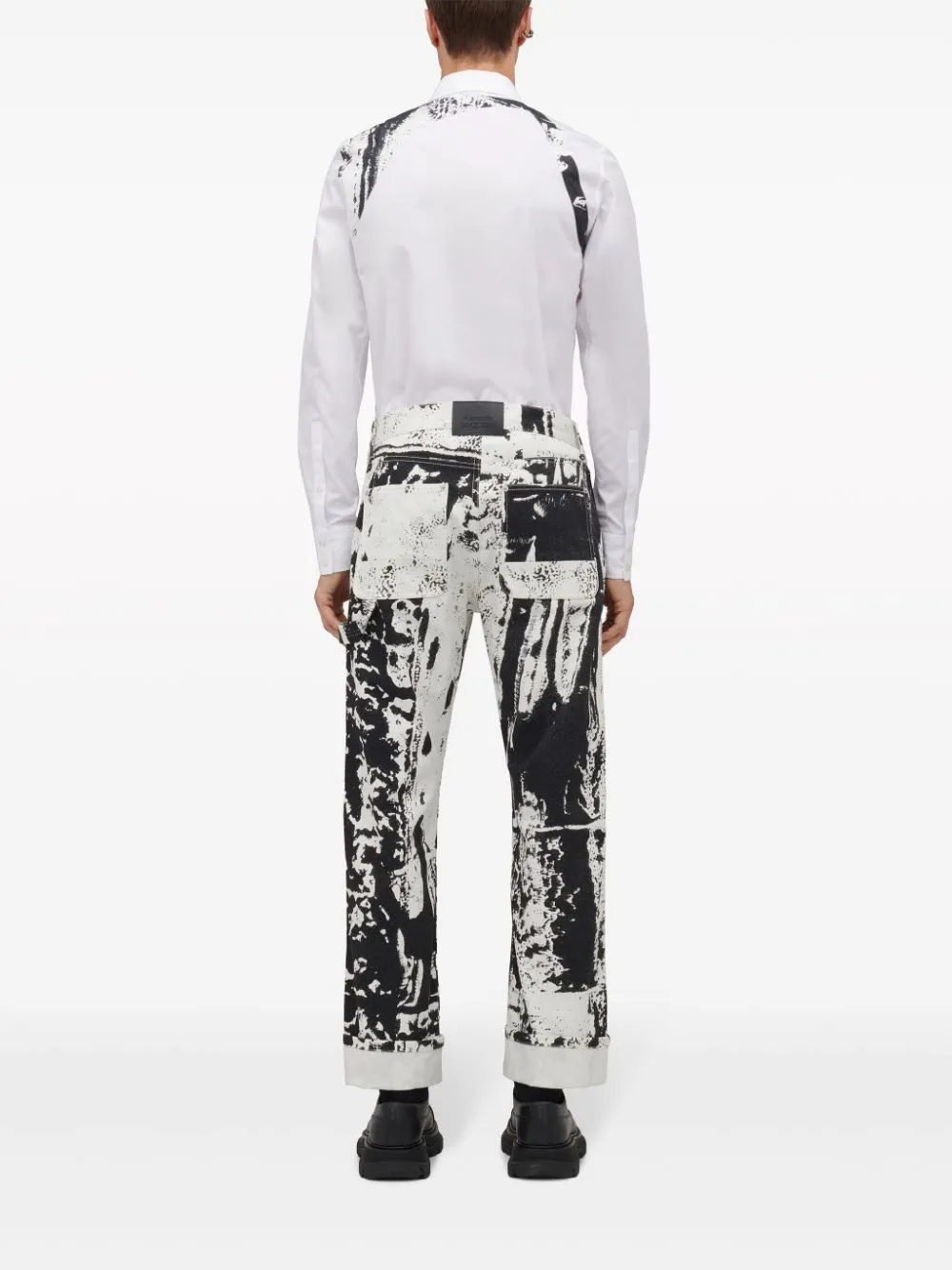 Fold Harness Buttoned Shirt