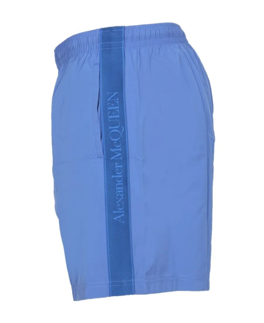 Side Logo Band Swim Shorts