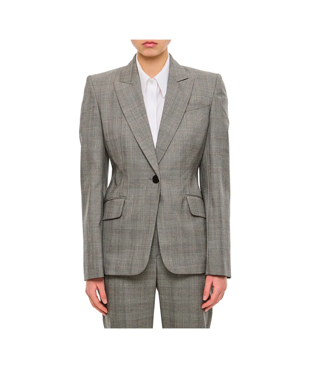 Button Suit Jacket