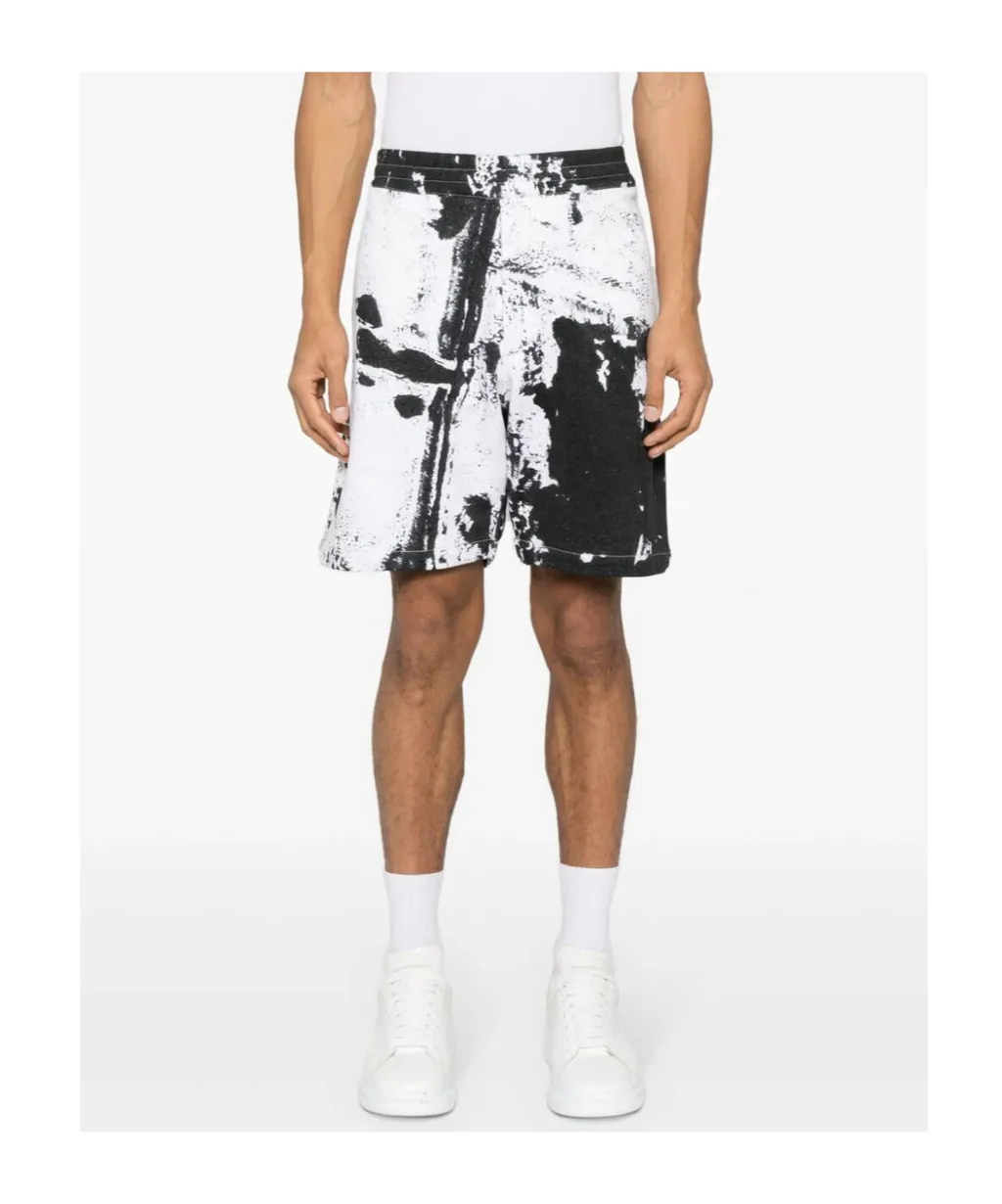 Graphic Print Shorts