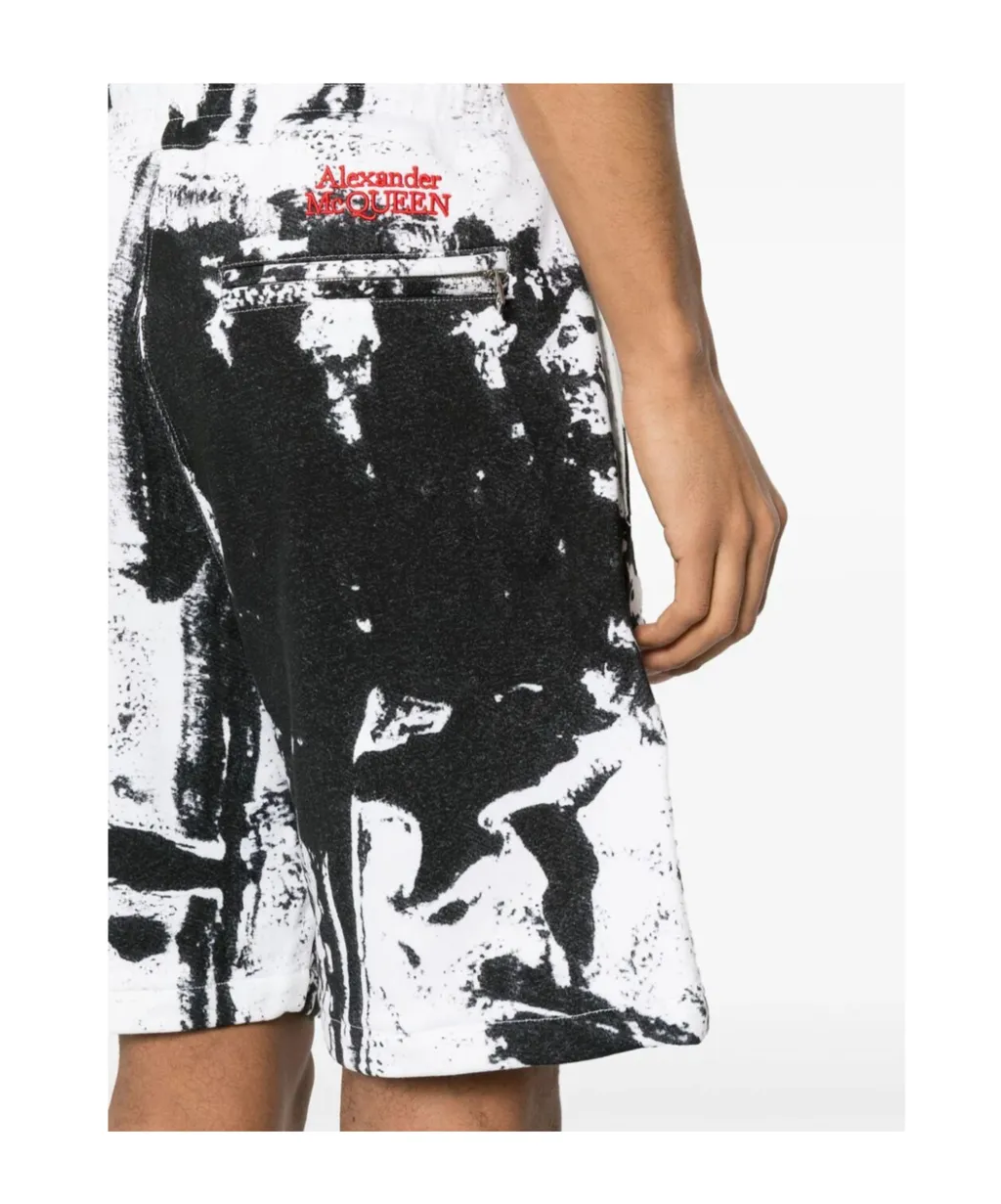 Graphic Print Shorts