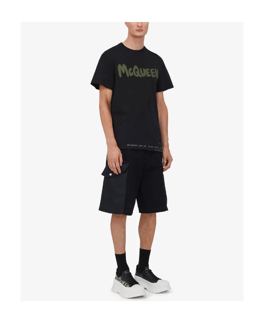 Hybrid Denim Straight Leg Shorts