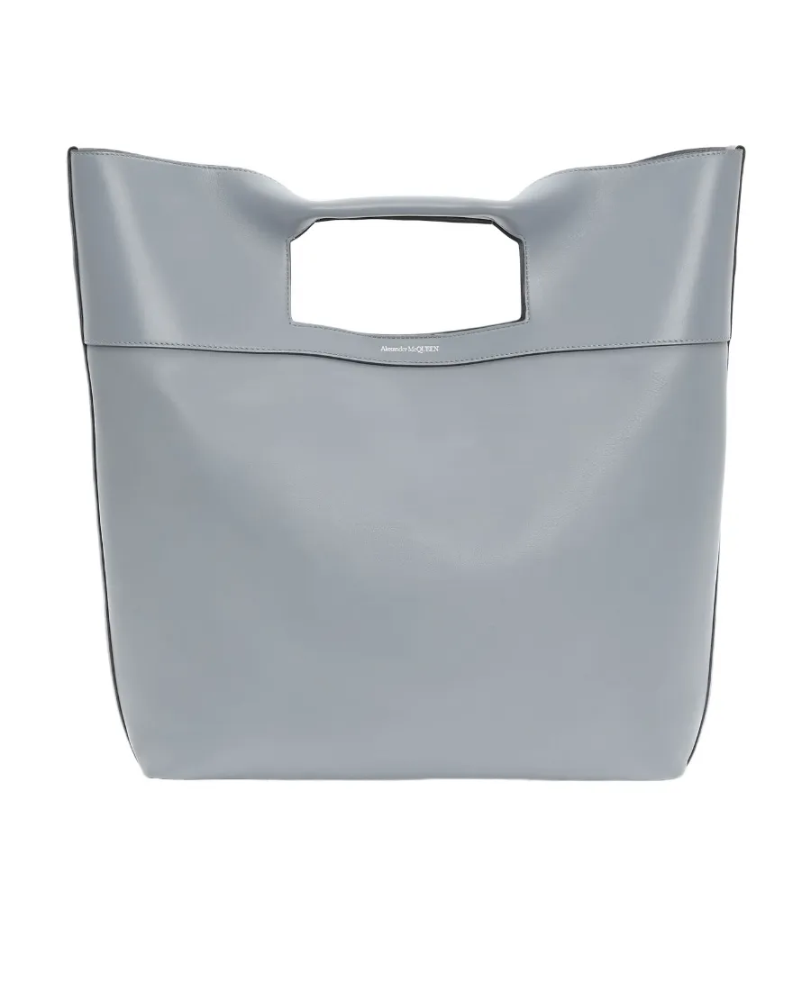Logo Printed Bow-Detailed Tote Bag