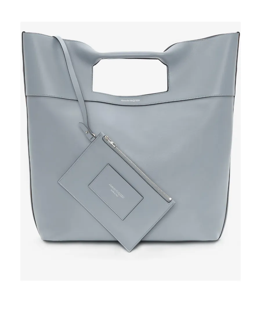 Logo Printed Bow-Detailed Tote Bag