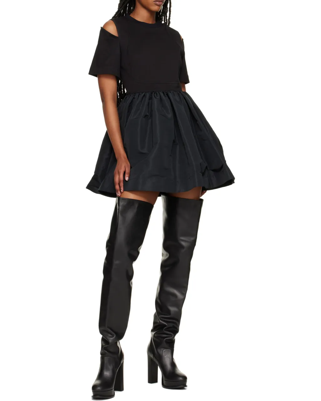 Platform Thigh-High Boots