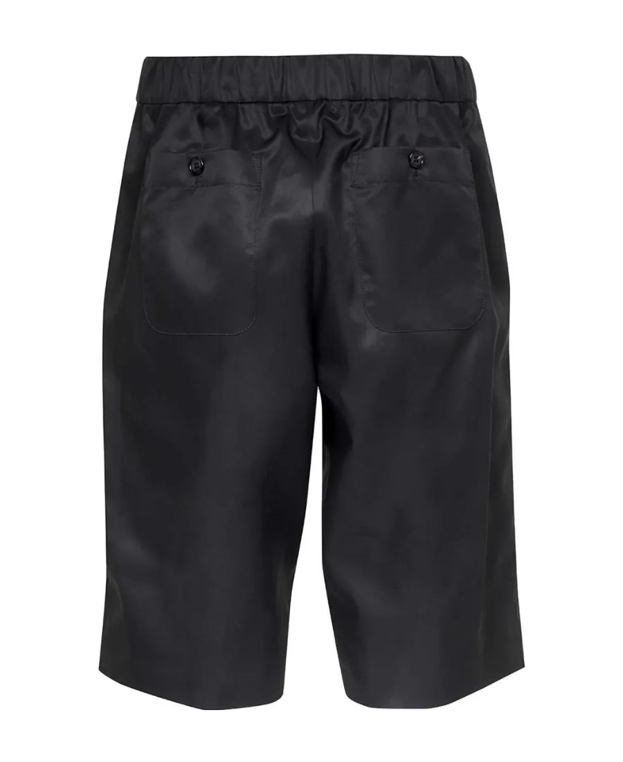 Panelled Knee-Length Shorts