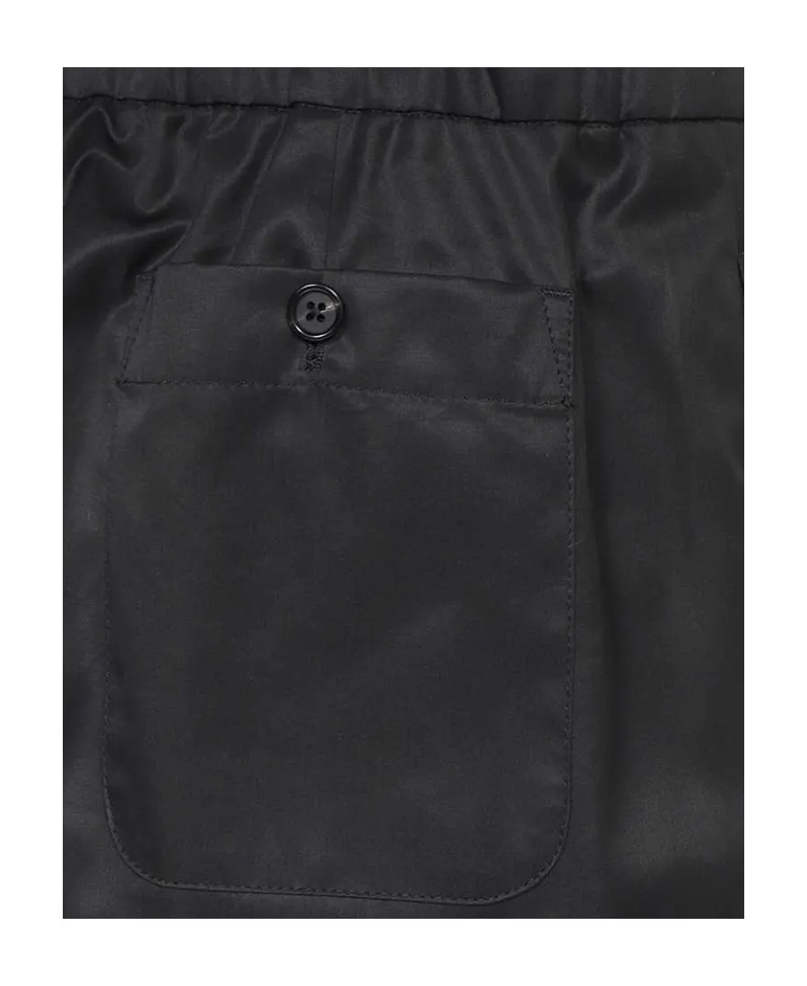 Panelled Knee-Length Shorts