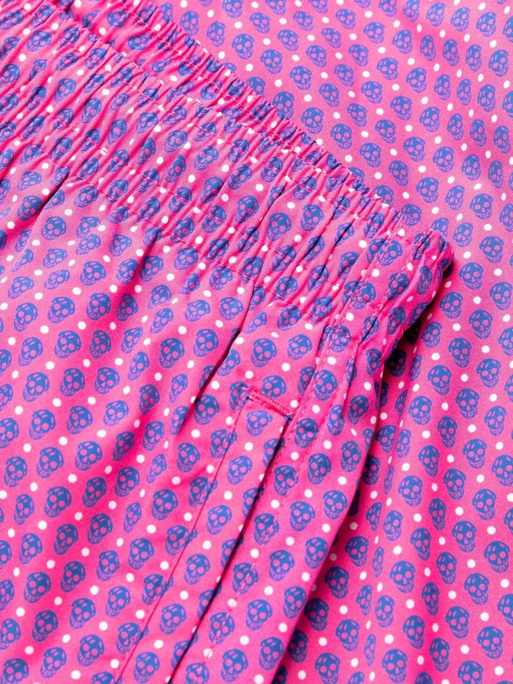 Skull-Print Swim Shorts