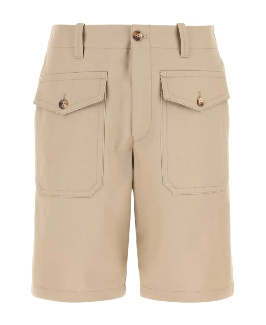 Pocket Detailed Bermuda Shorts