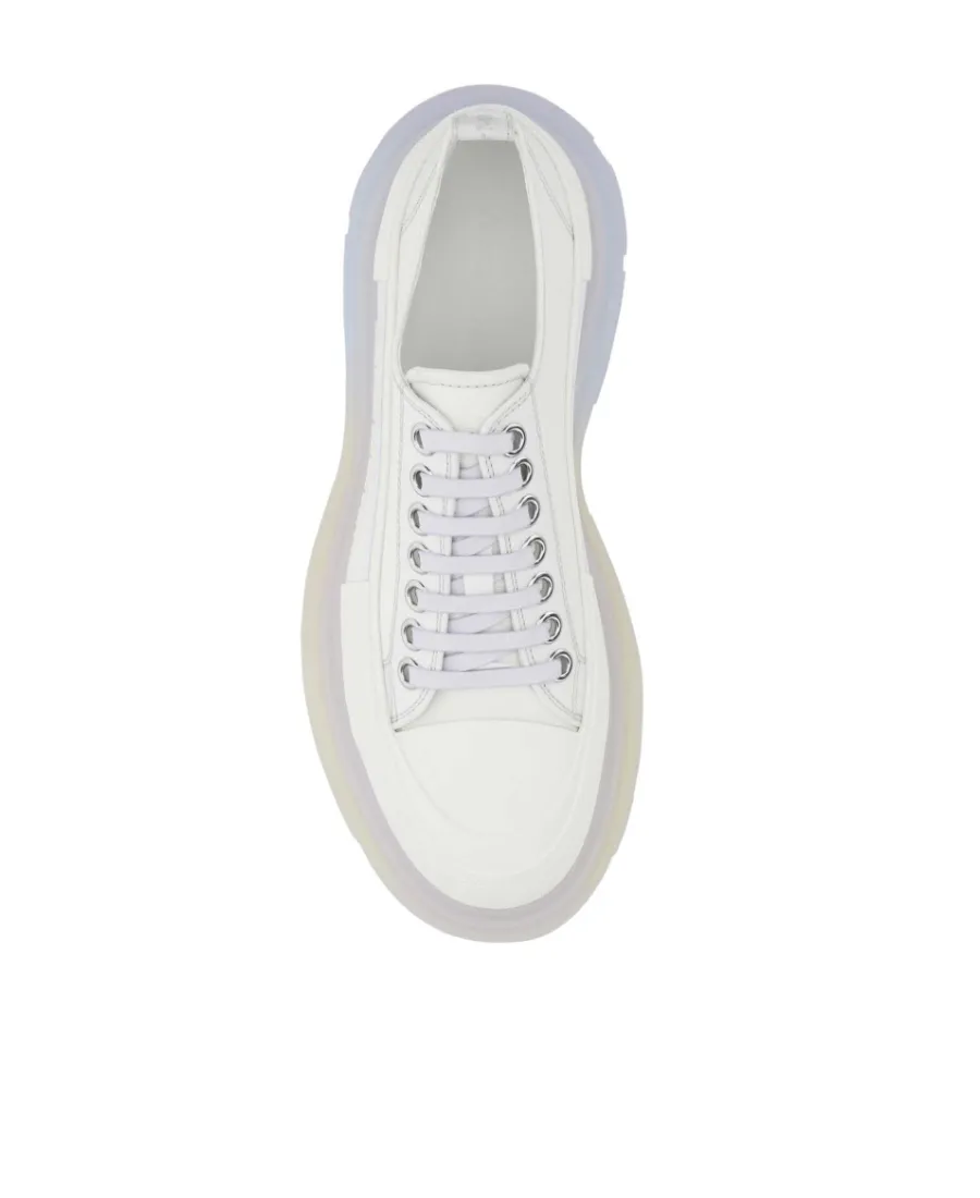 Chunky-Sole Lace-Up Sneakers