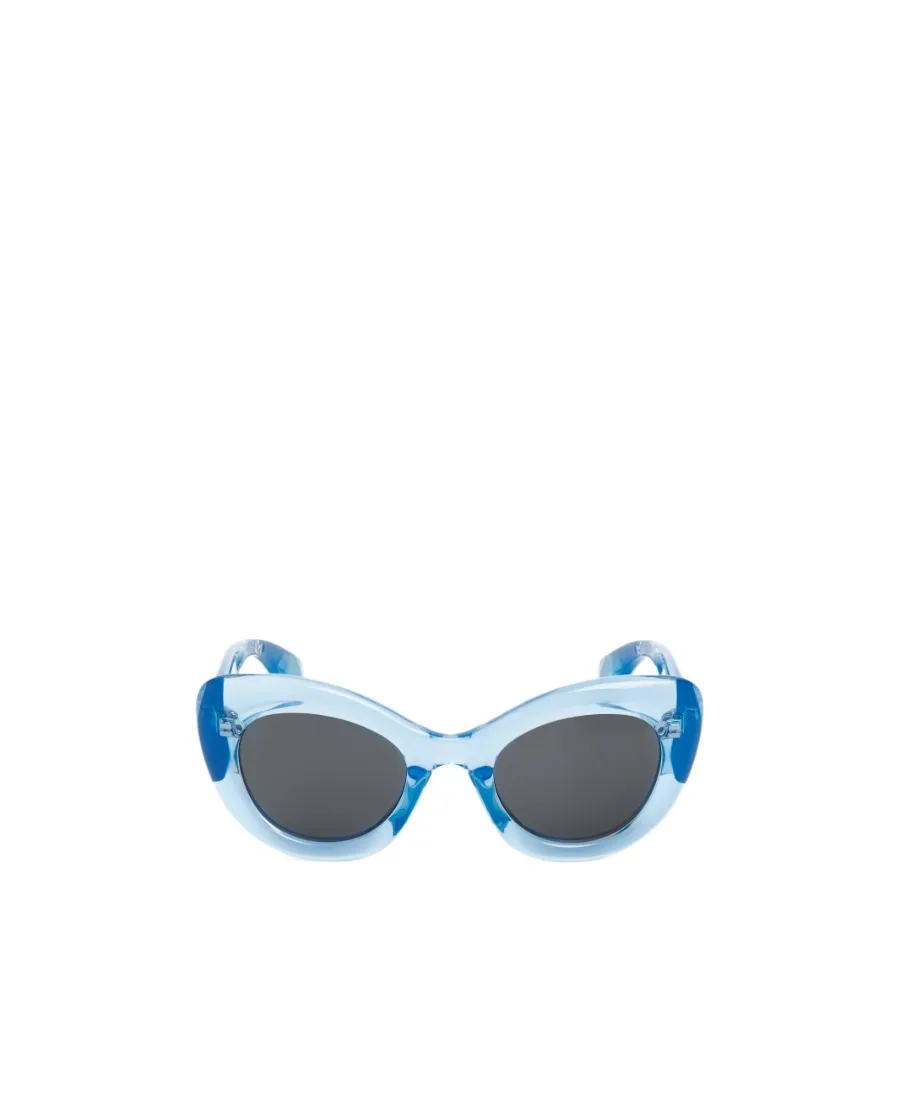 Tinted-Lenses Cat-Eye Sunglasses