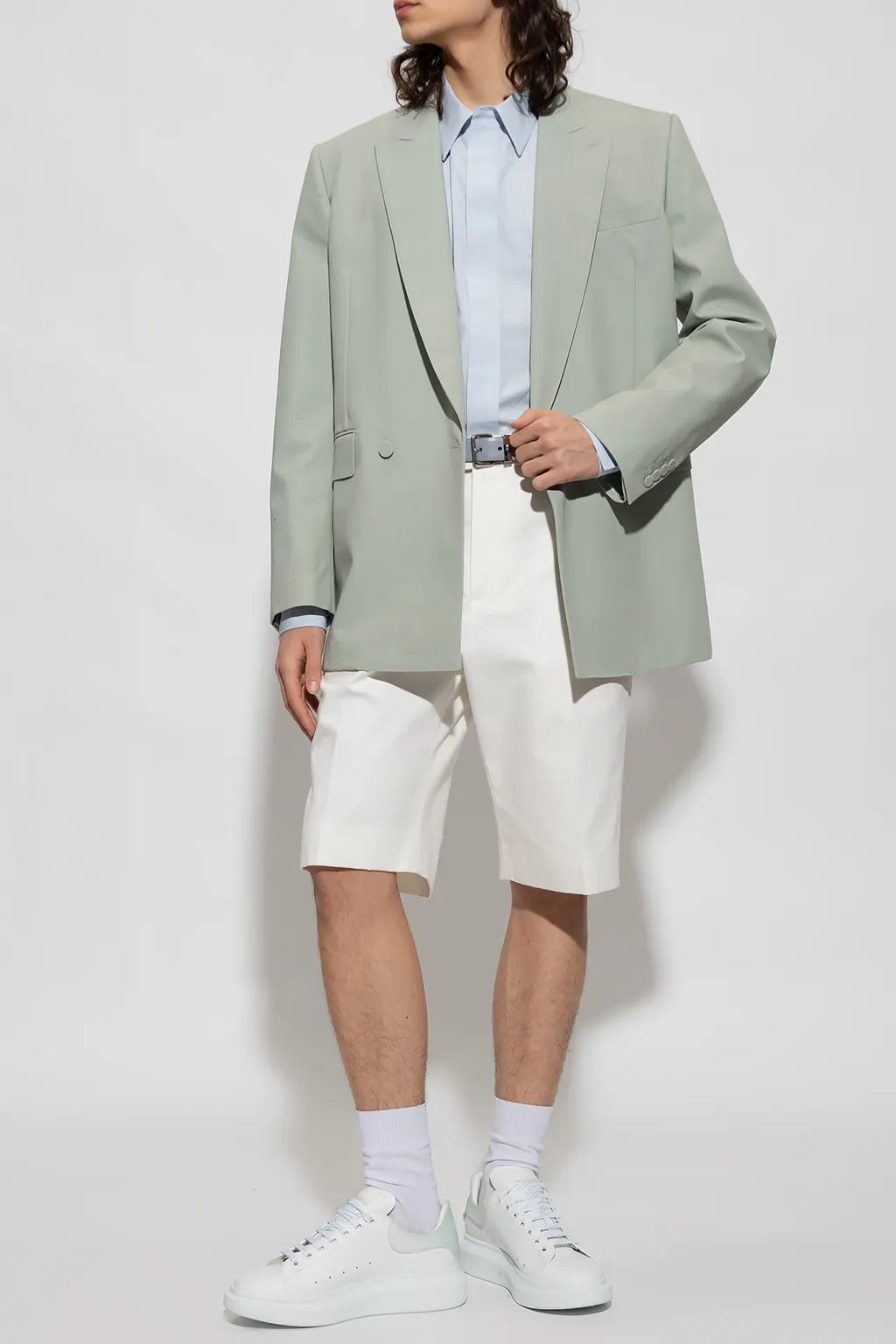 Pleated Shorts