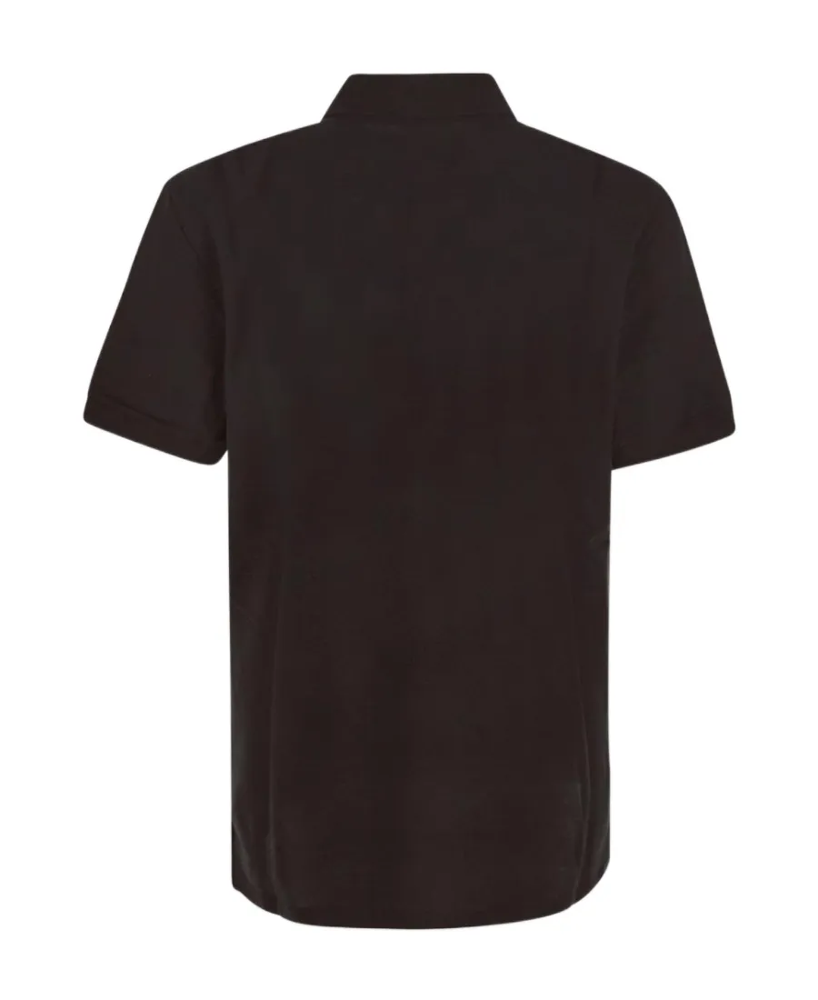 Logo Patch Short Sleeved Polo Shirt