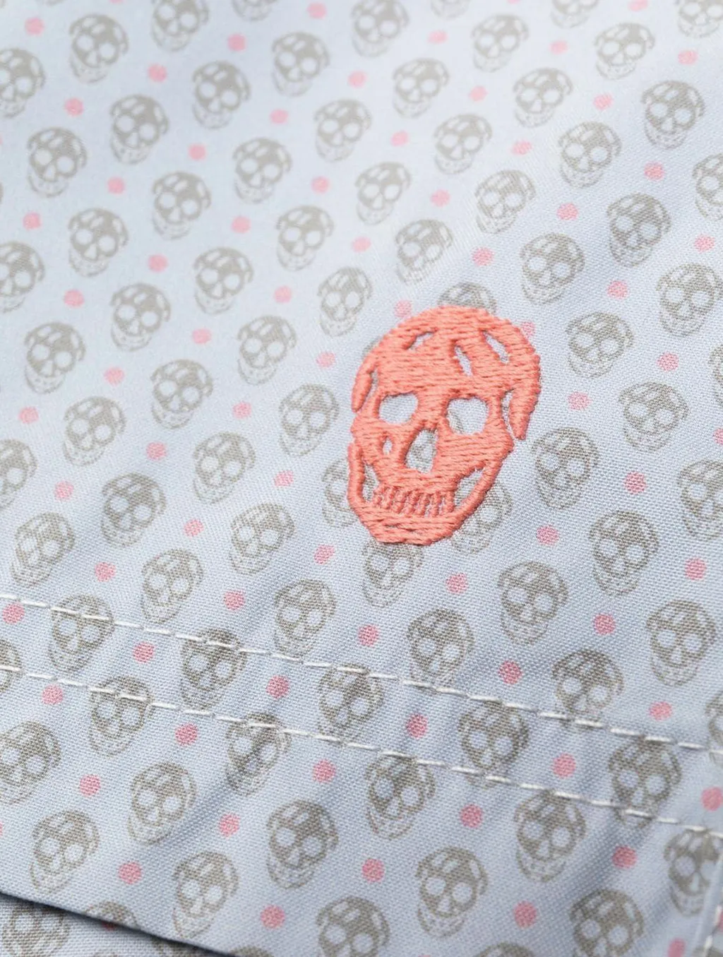 Skull Dotted Swim Shorts