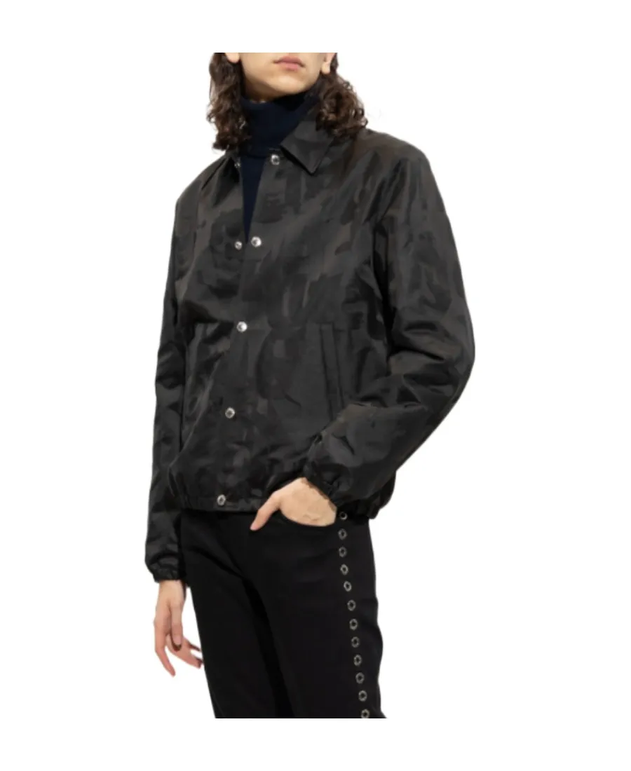 Logo Detailed Buttoned Jacket