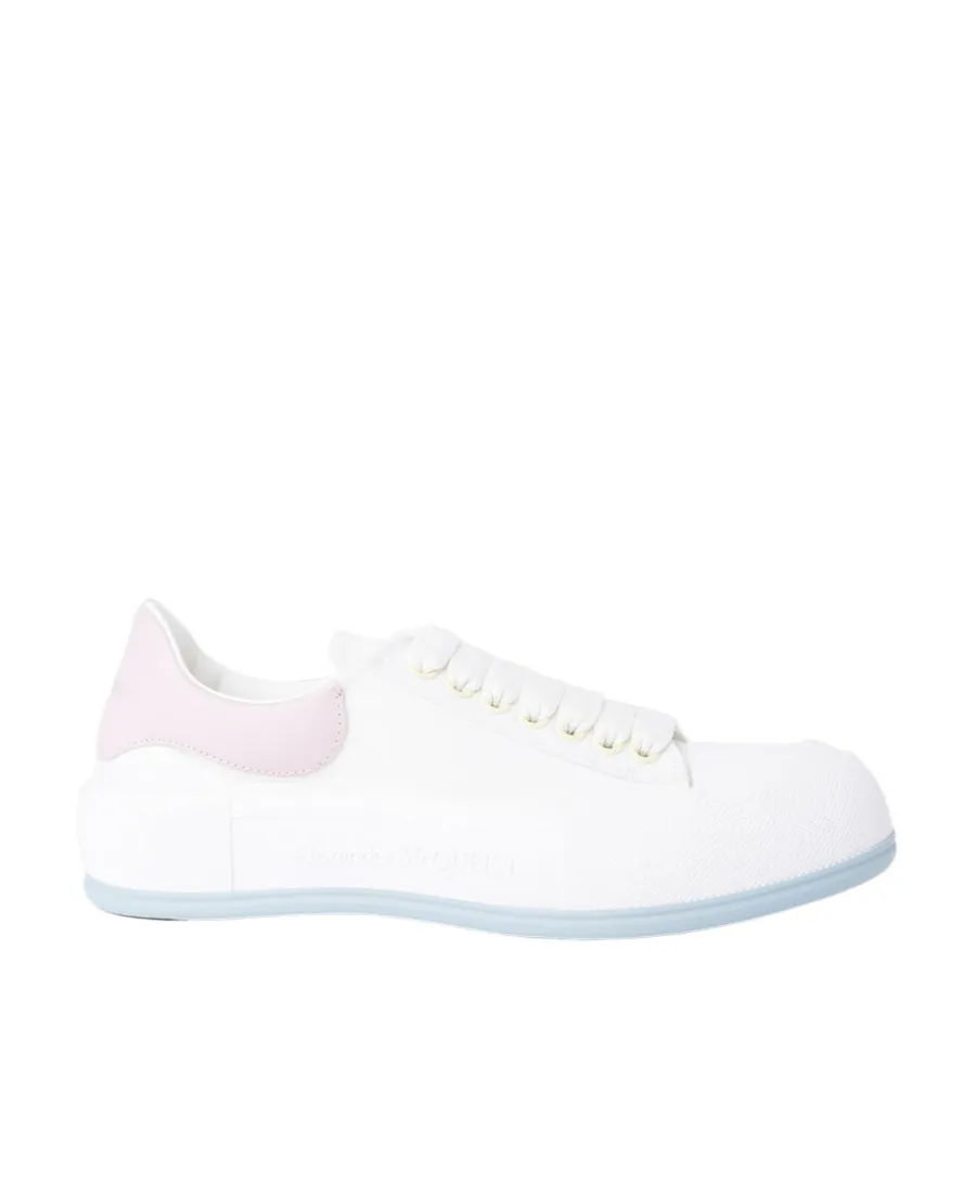 Deck Plimsoll Lace-Up Sneakers