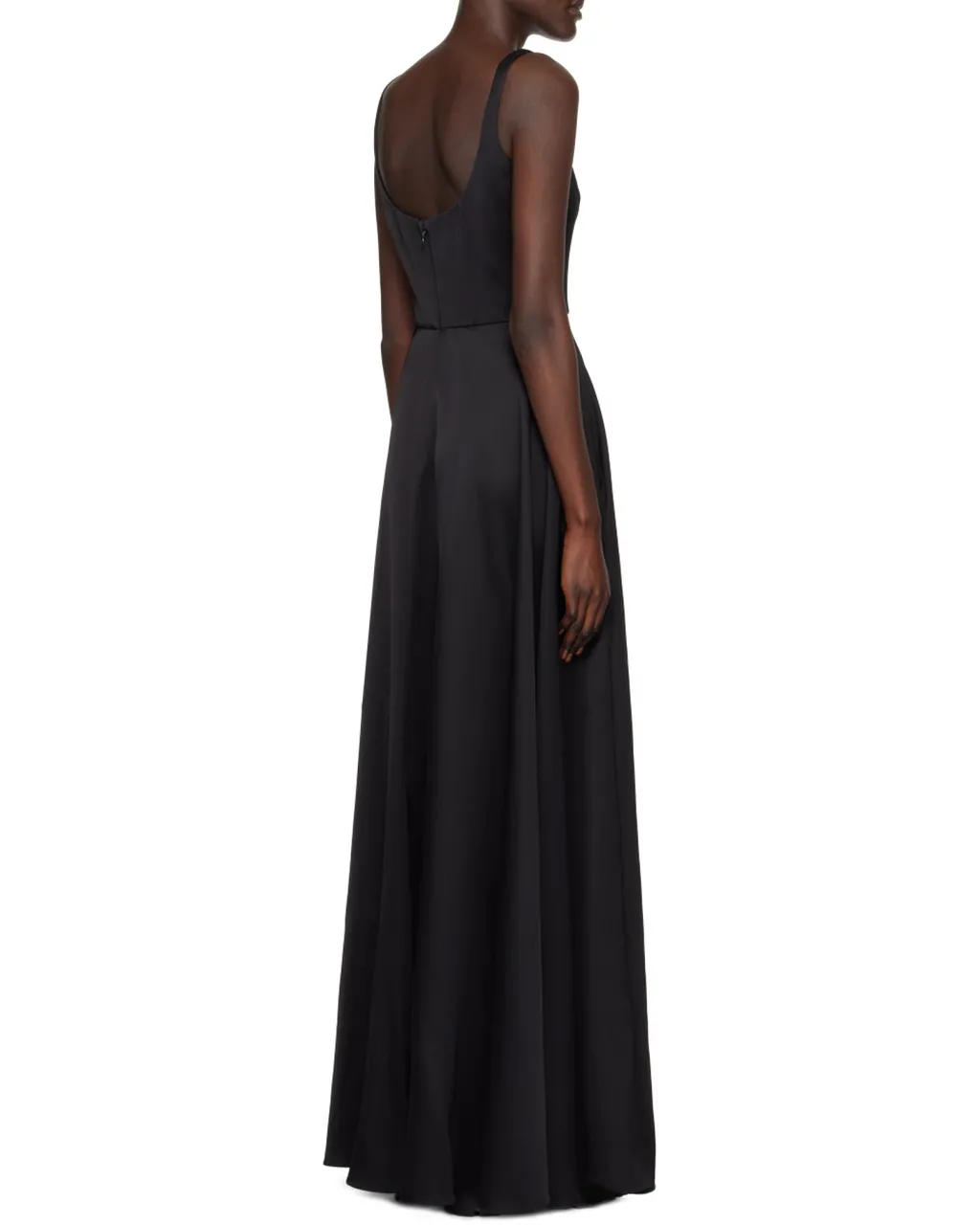 Asymmetric Sleeveless Long Dress
