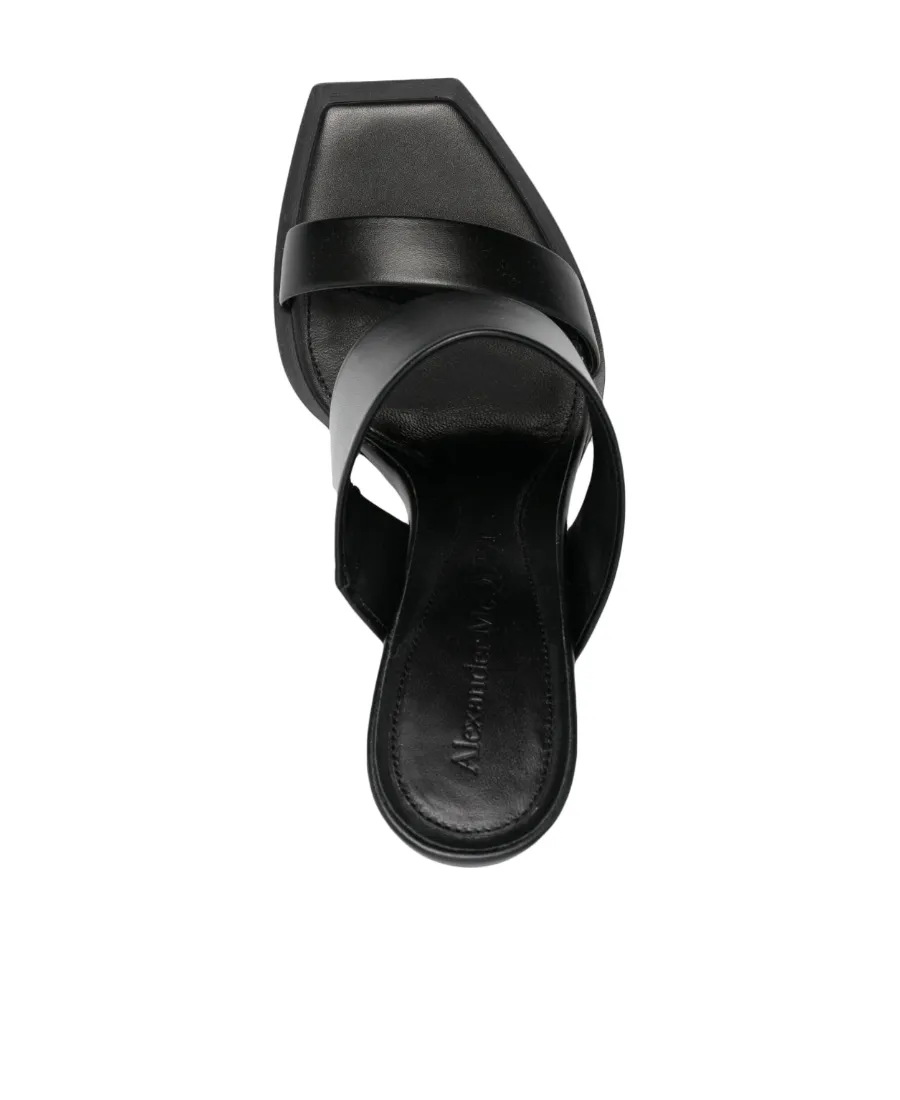 Shard Slip-On Wedge Sandals