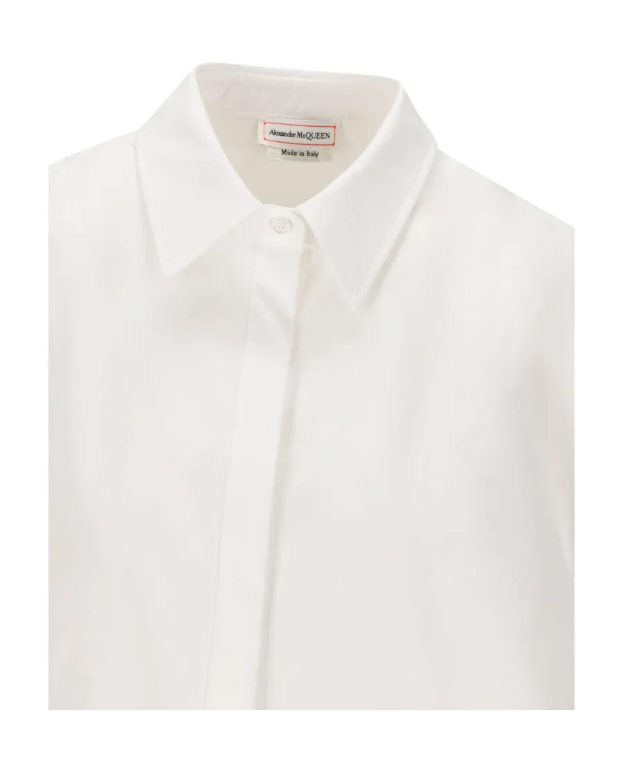 Cut-Out Detailed Shirt Dress