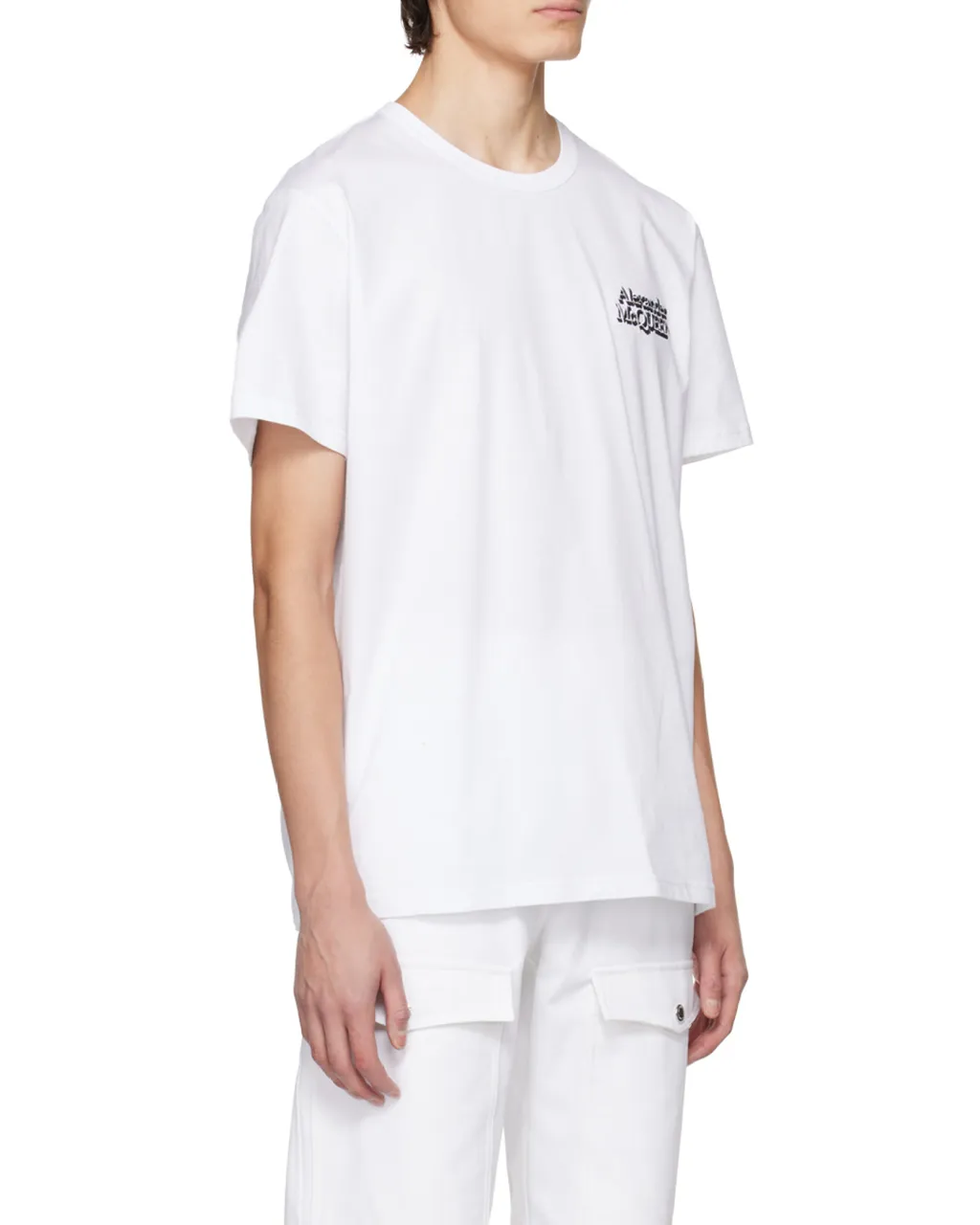 Logo Embroidered Crewneck T-Shirt