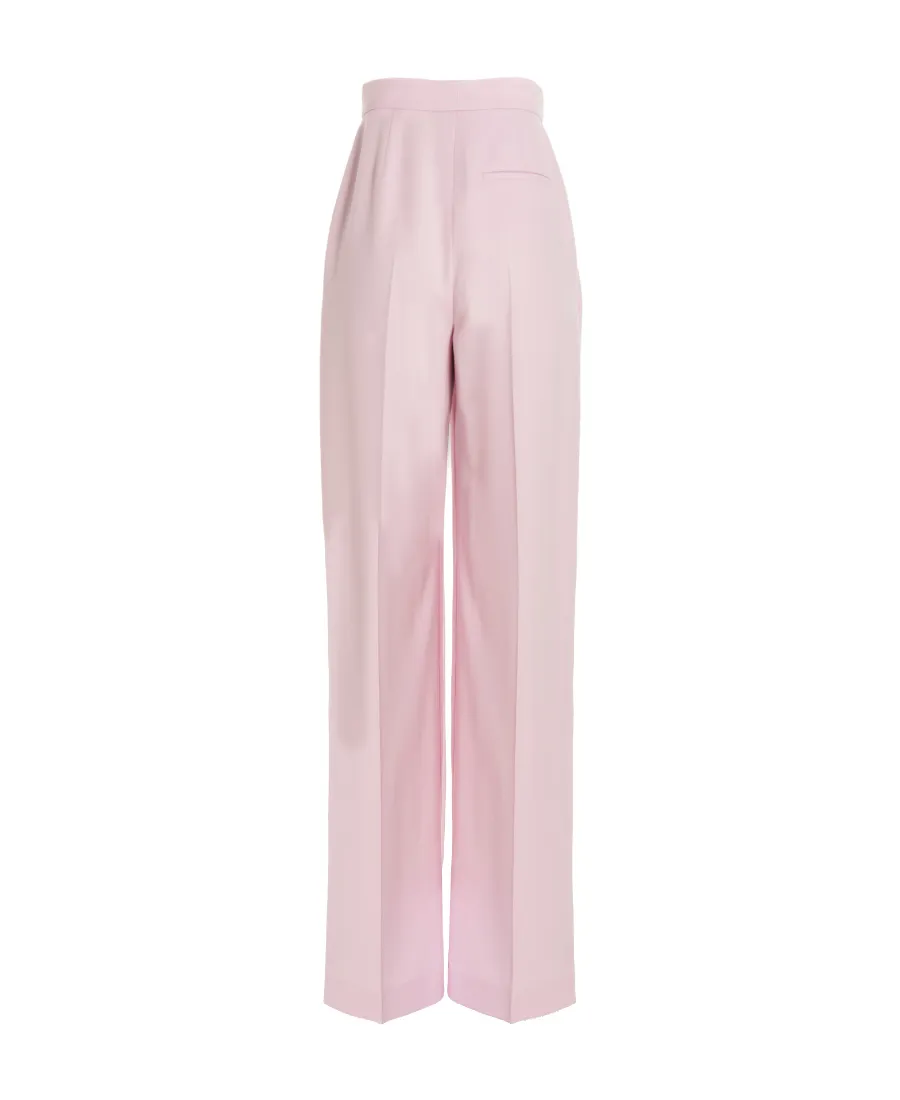 Pleat Detailed Wide Leg Pants