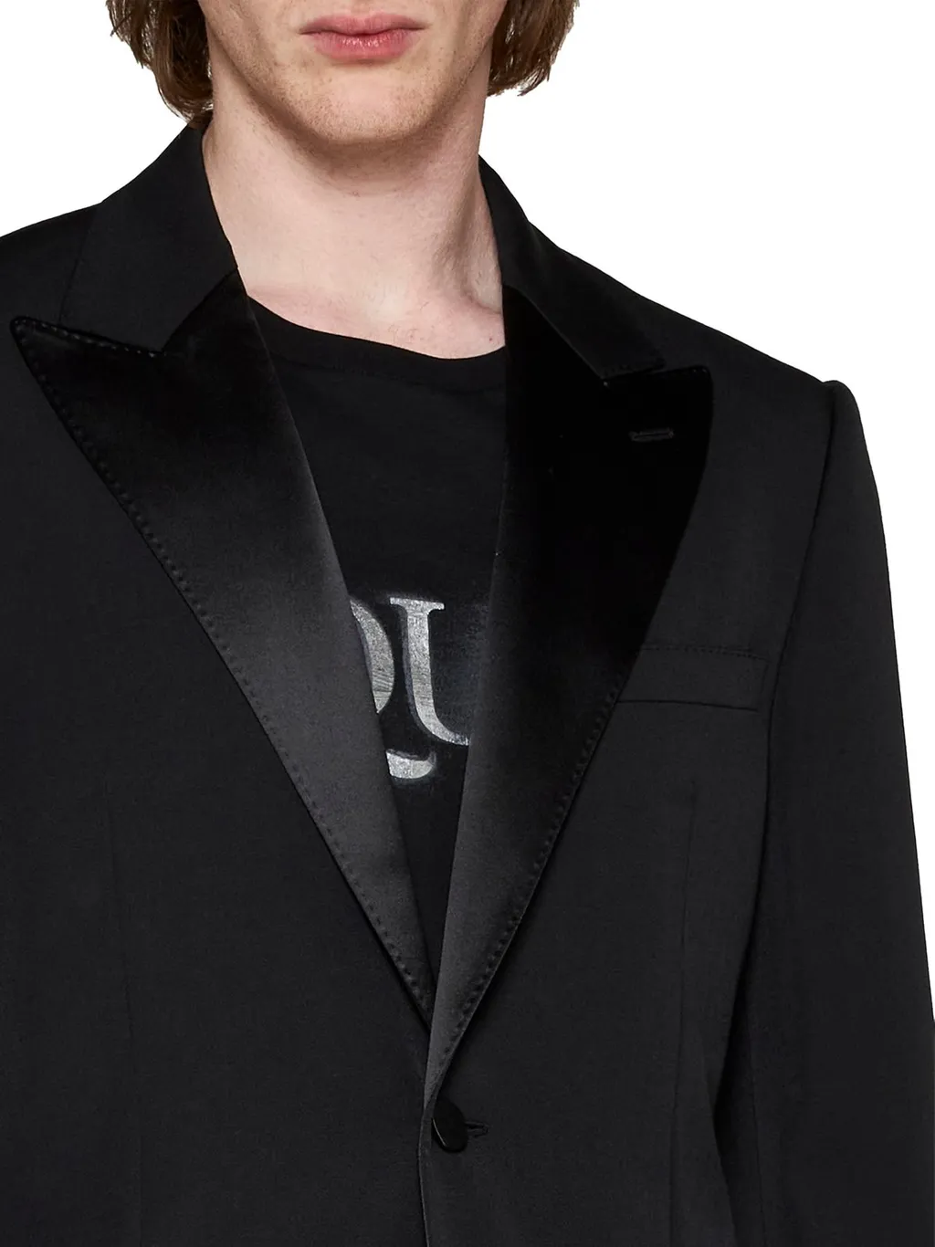 Single-Breasted Tailored Blazer