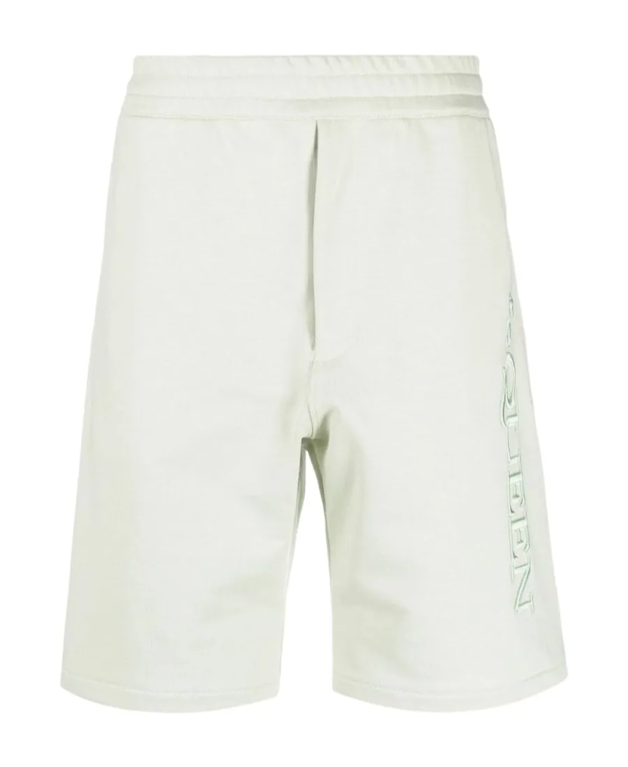Logo Embroidered Bermuda Shorts