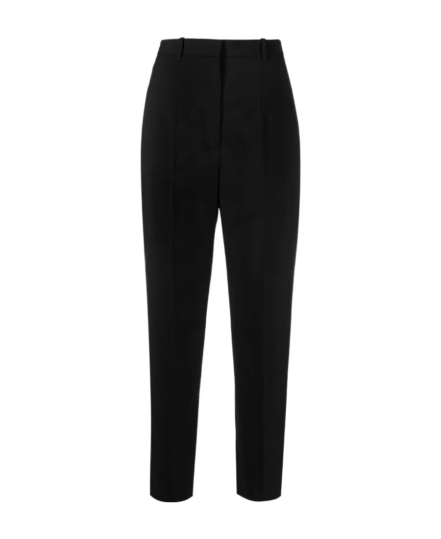 Straight Leg Pleated Pants