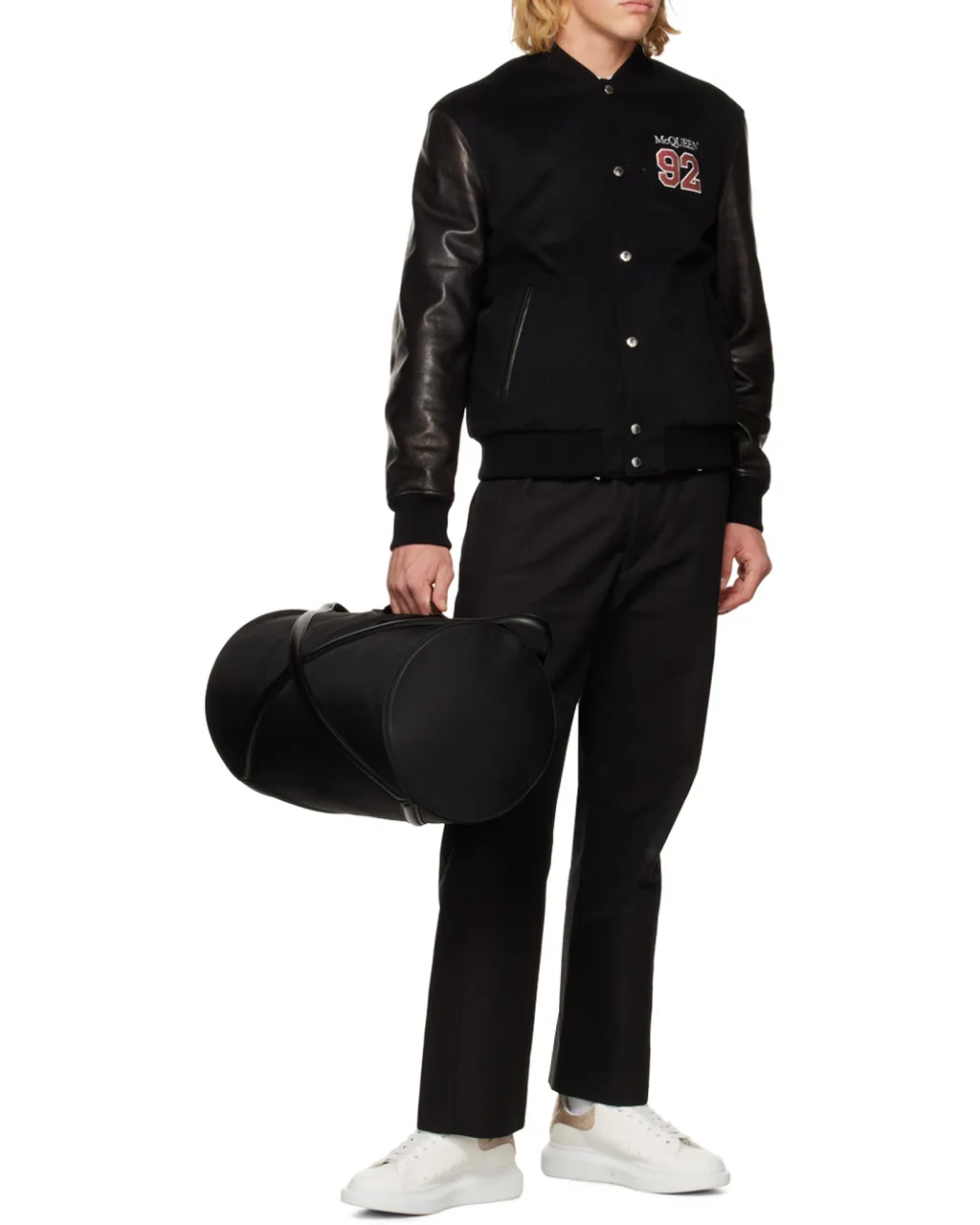 Logo Embroidered Buttoned Jacket