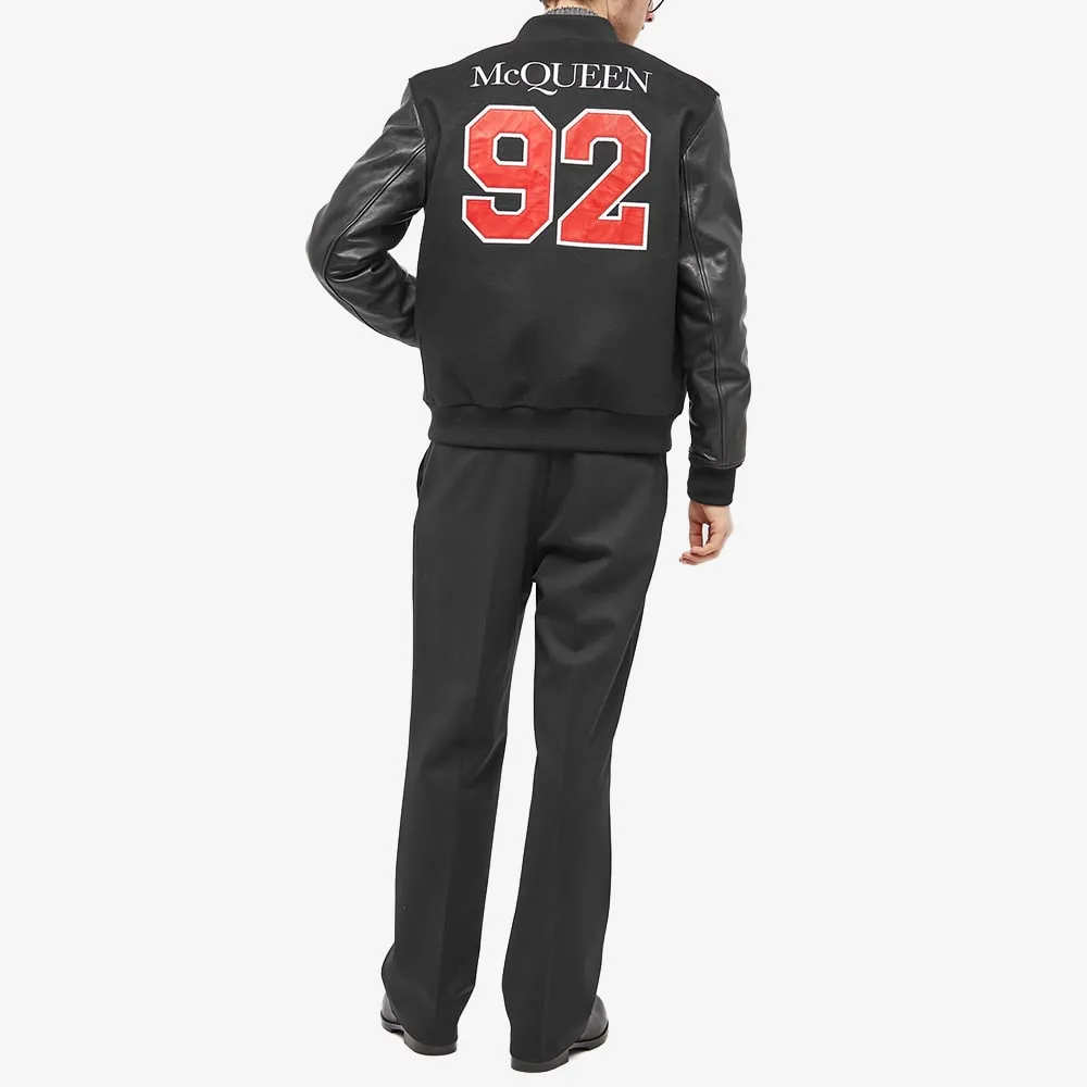 Logo Embroidered Buttoned Jacket