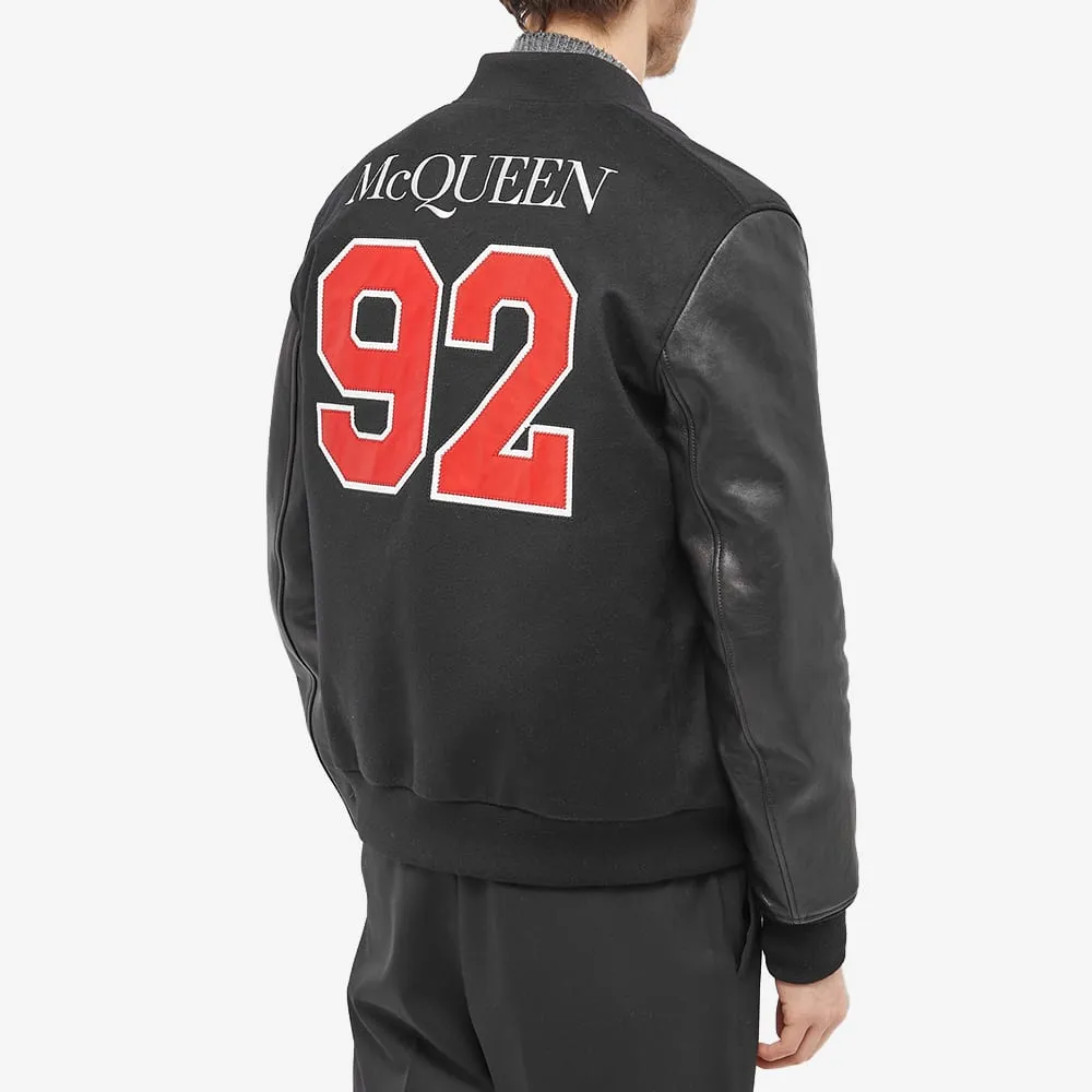 Logo Embroidered Buttoned Jacket