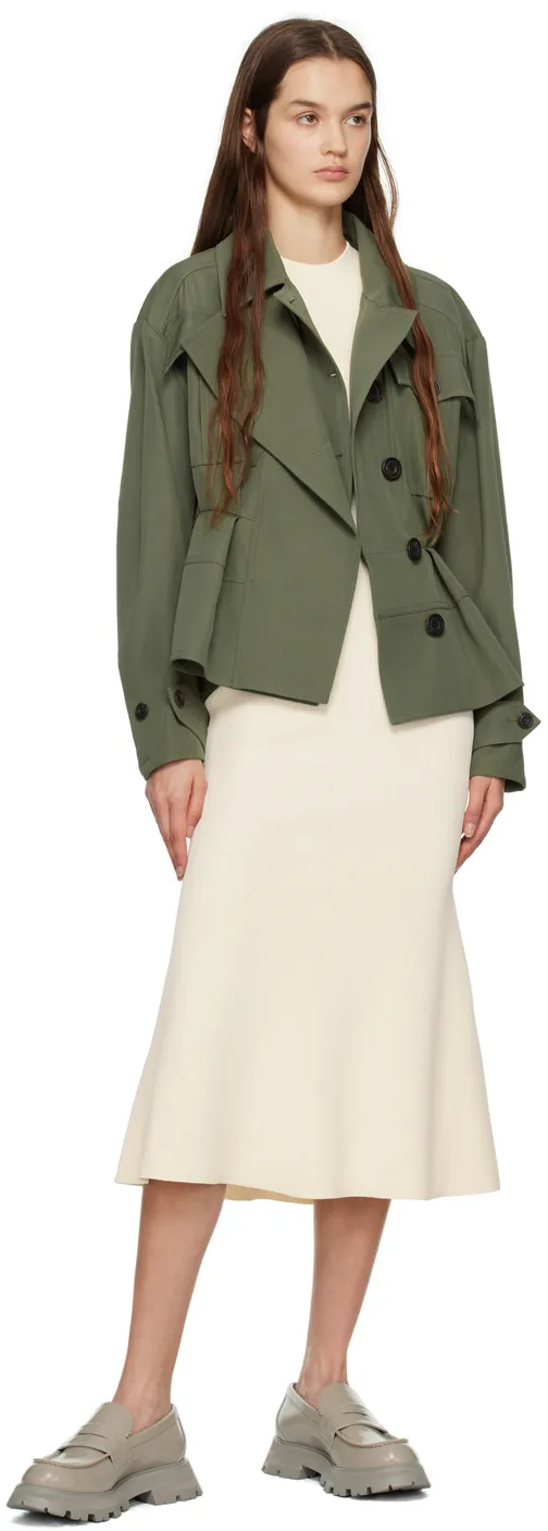 Slashed Harness Cut-Out Detailed Dress