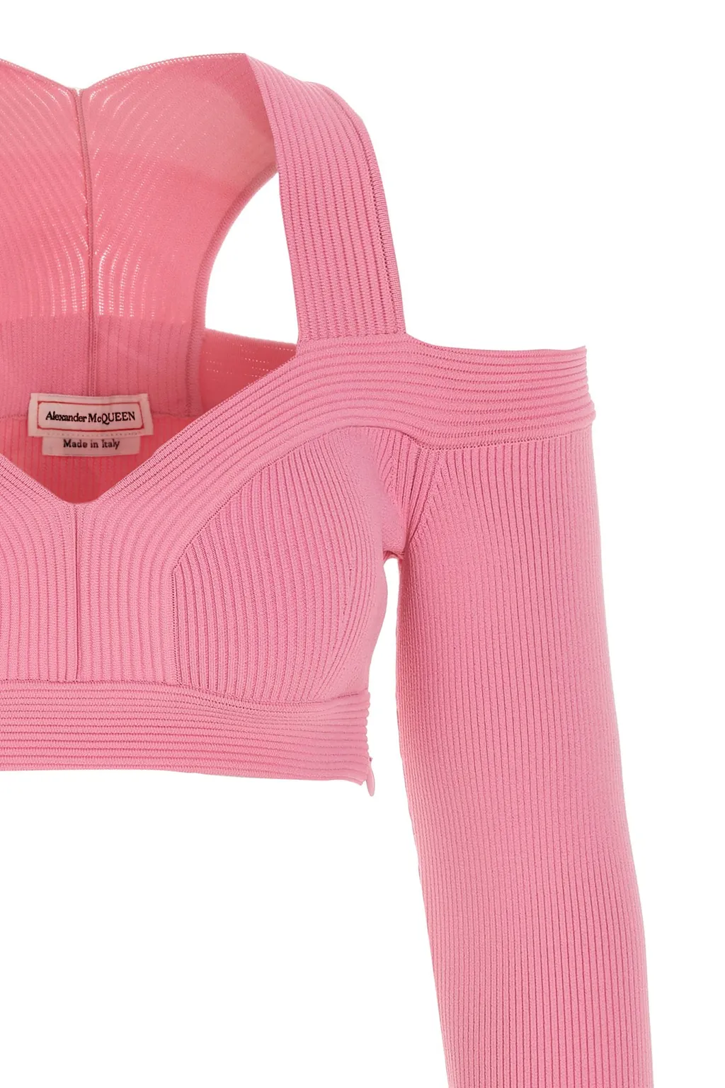 Cut-Out Detailed Cropped Top