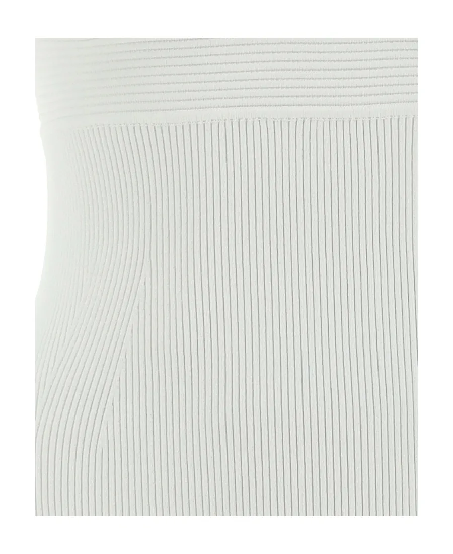 Ruffle Detailed Flared Mini Dress