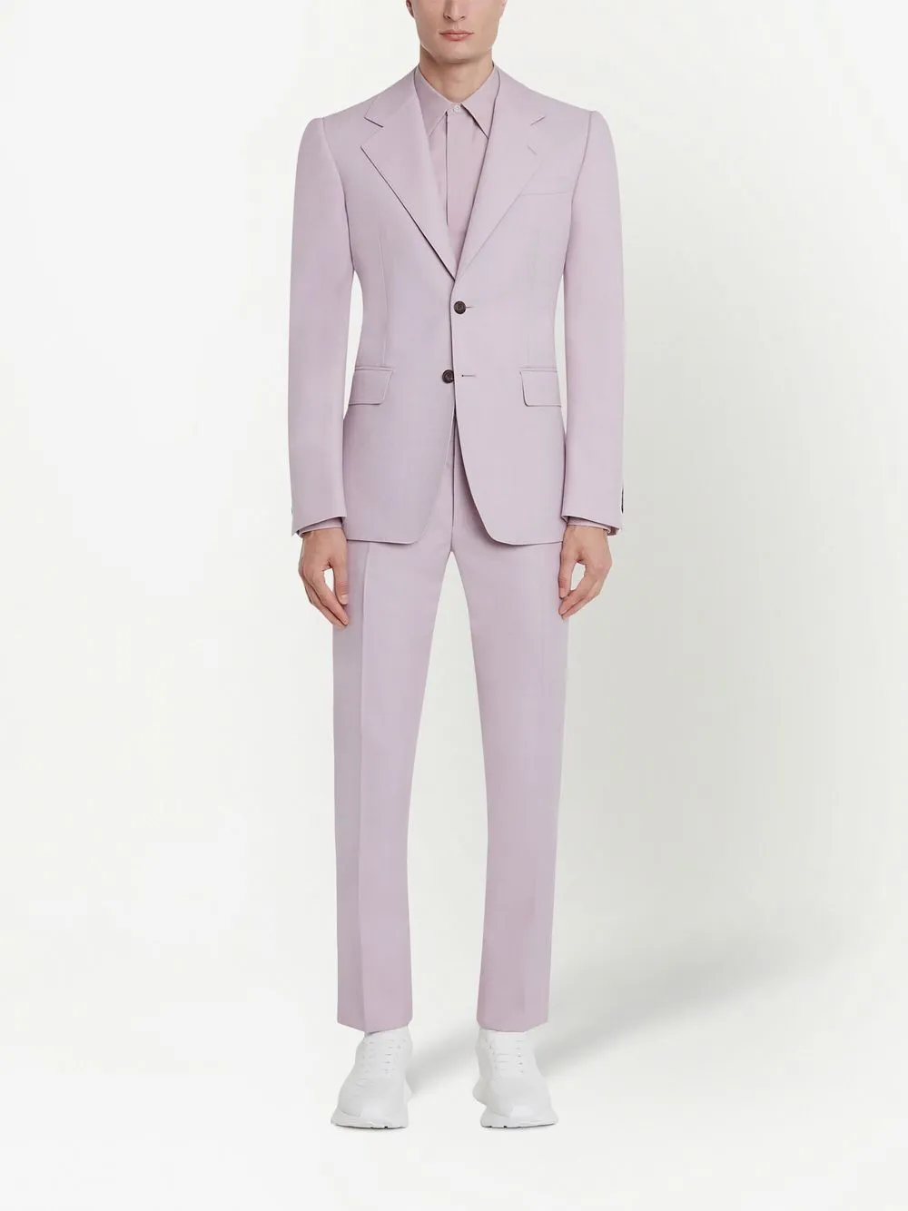 Tailored Single-Breasted Blazer